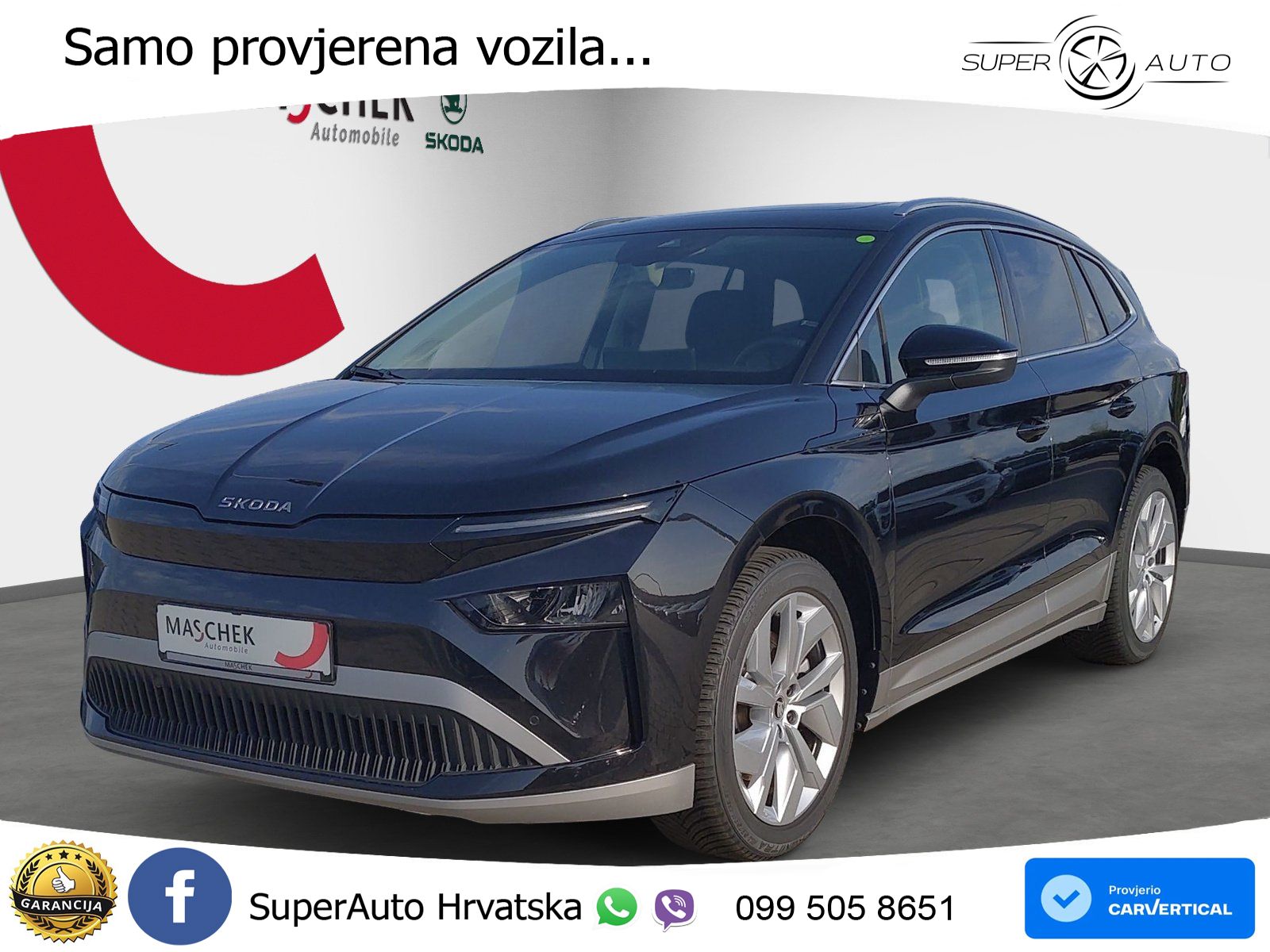 Škoda Enyaq 85 82 kWh (286 KS) LED+GR SJED+ACC