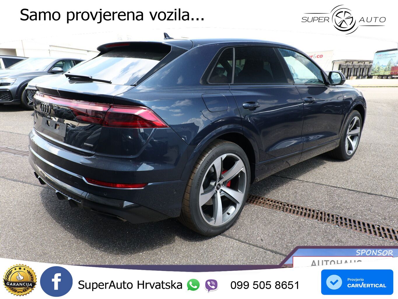 Audi Q8 50 TDI V6 (286 KS) quattro Tiptronic LED+GR SJED+ACC