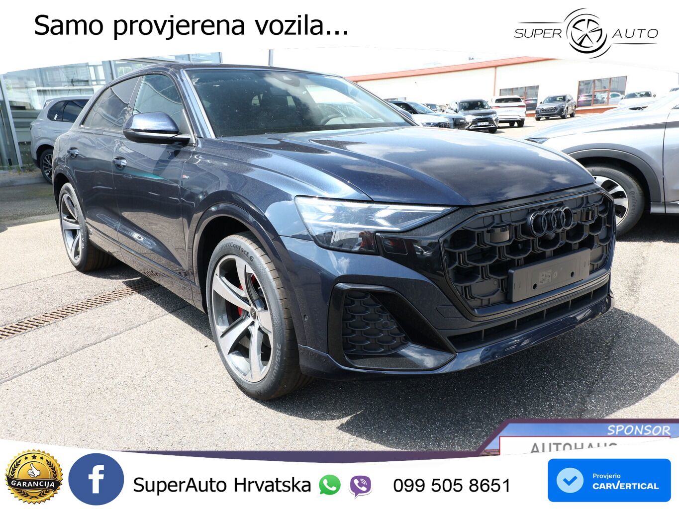 Audi Q8 50 TDI V6 (286 KS) quattro Tiptronic LED+GR SJED+ACC