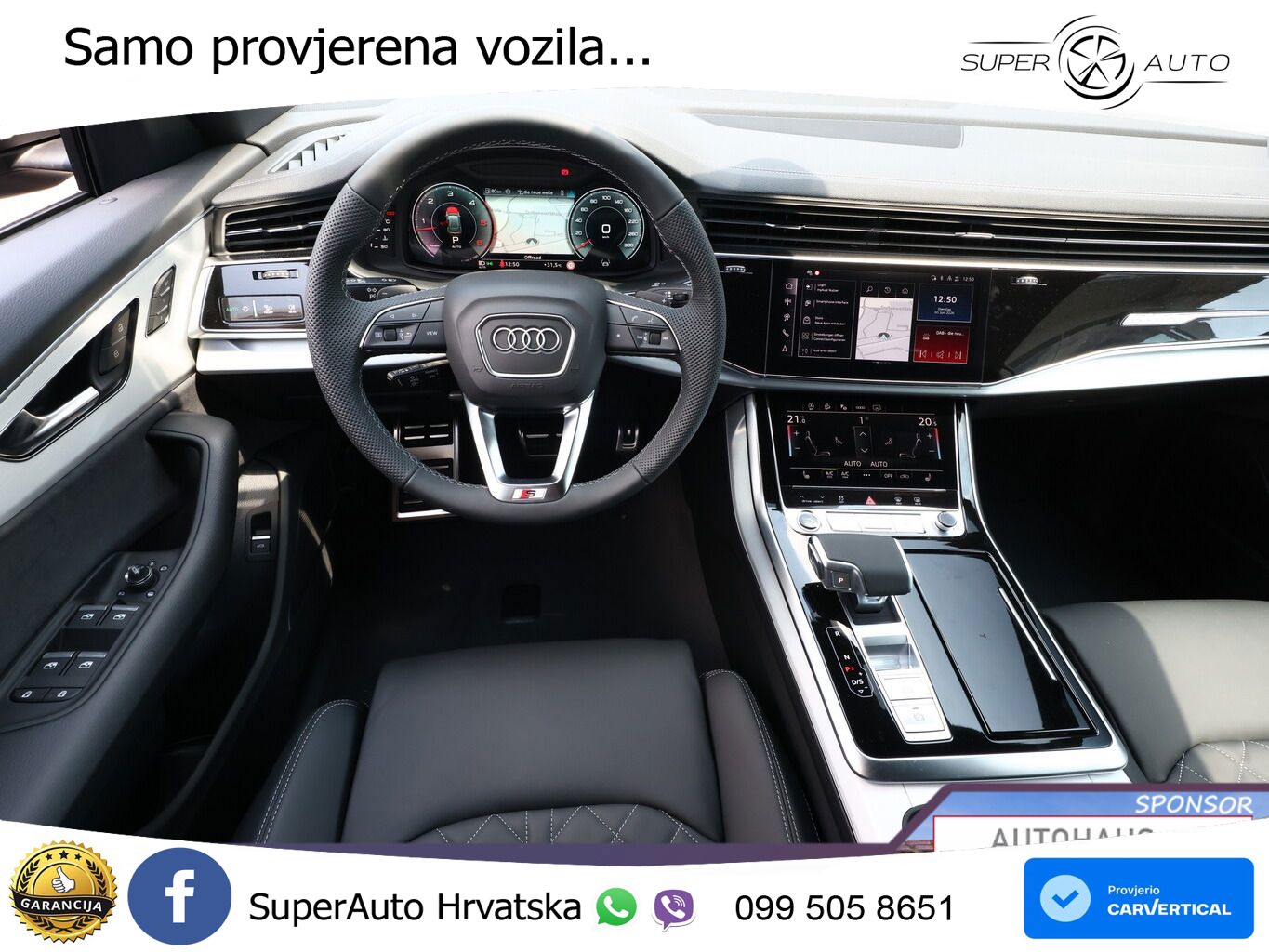 Audi Q8 50 TDI V6 (286 KS) quattro Tiptronic LED+GR SJED+ACC