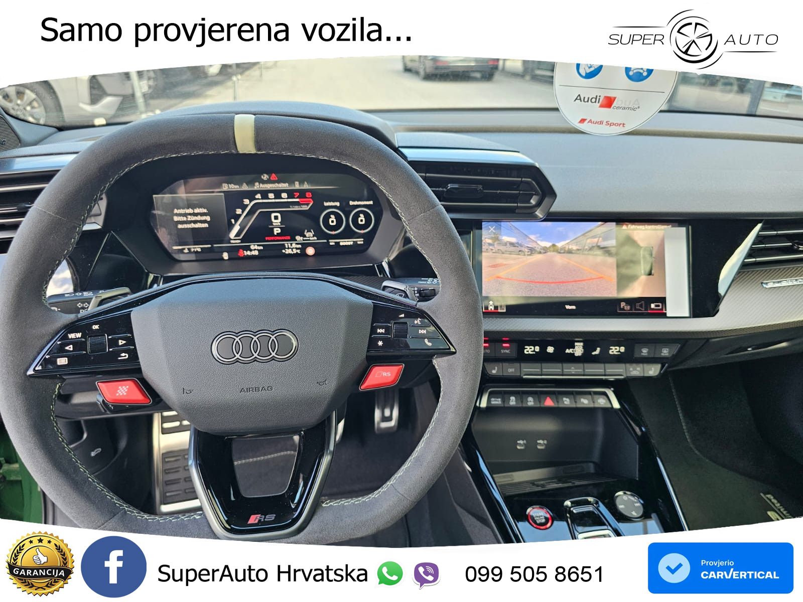 Audi RS3 Sedan 2.5 TFSI (400 KS) quattro S tronic LED+GR SJED+ACC