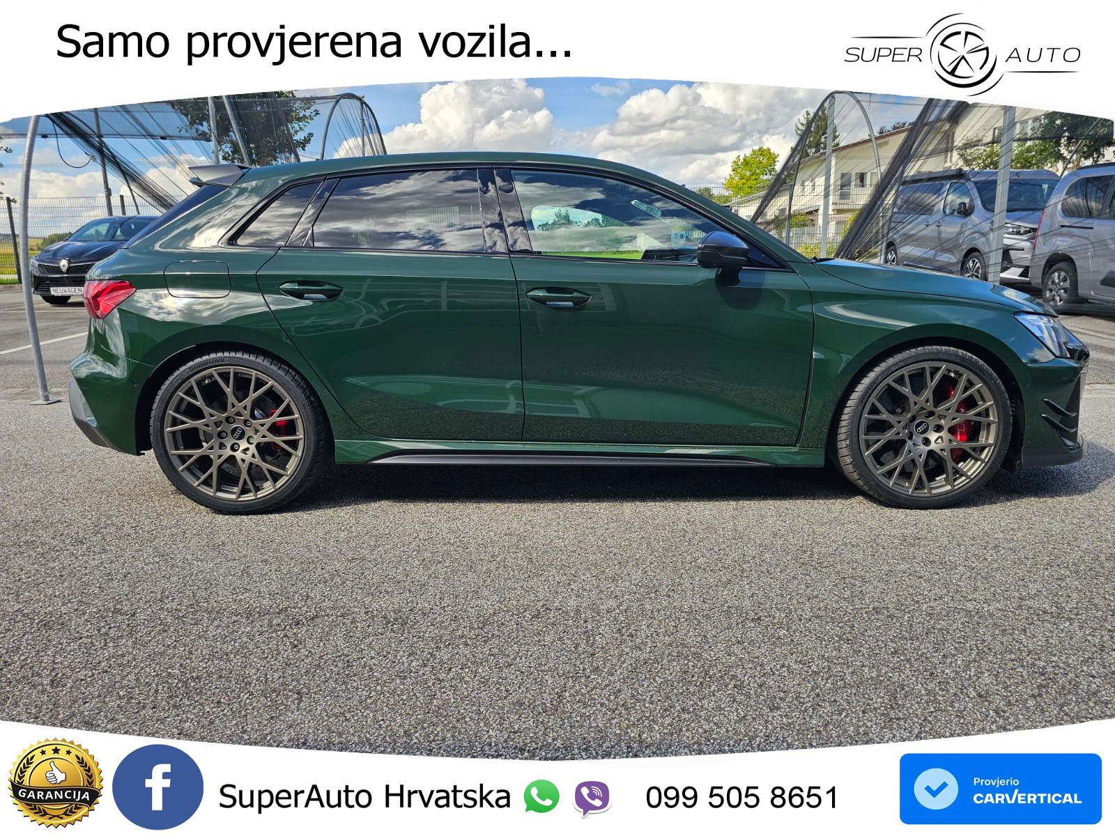 Audi RS3 Sedan 2.5 TFSI (400 KS) quattro S tronic LED+GR SJED+ACC