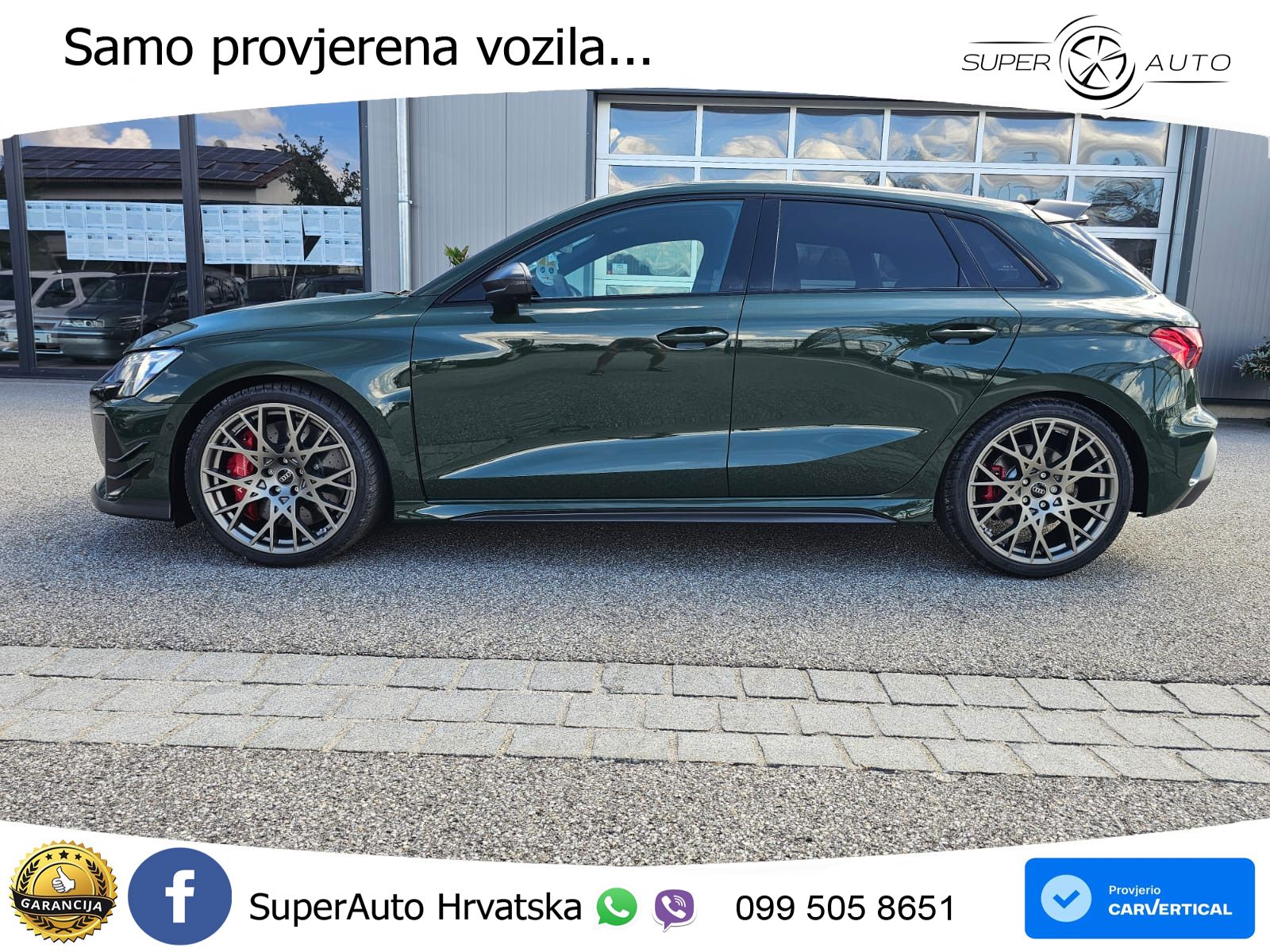 Audi RS3 Sedan 2.5 TFSI (400 KS) quattro S tronic LED+GR SJED+ACC