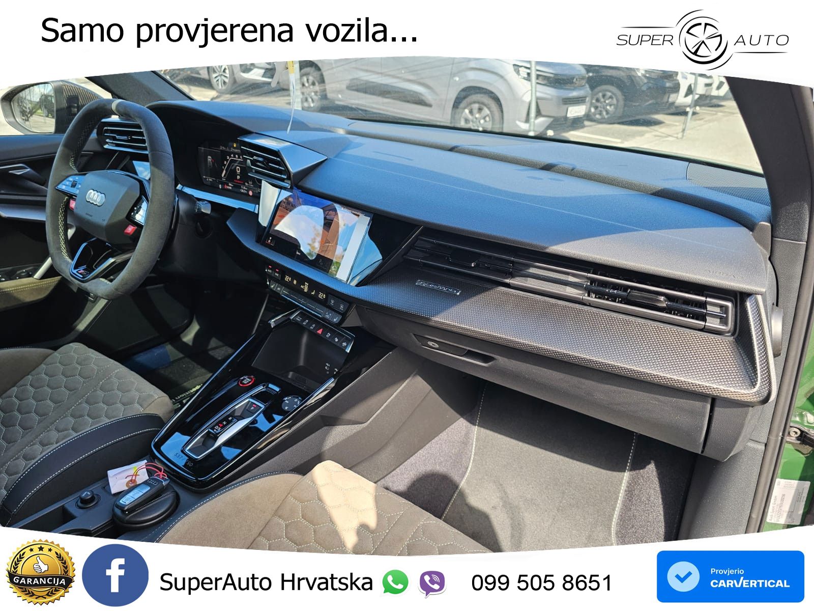 Audi RS3 Sedan 2.5 TFSI (400 KS) quattro S tronic LED+GR SJED+ACC