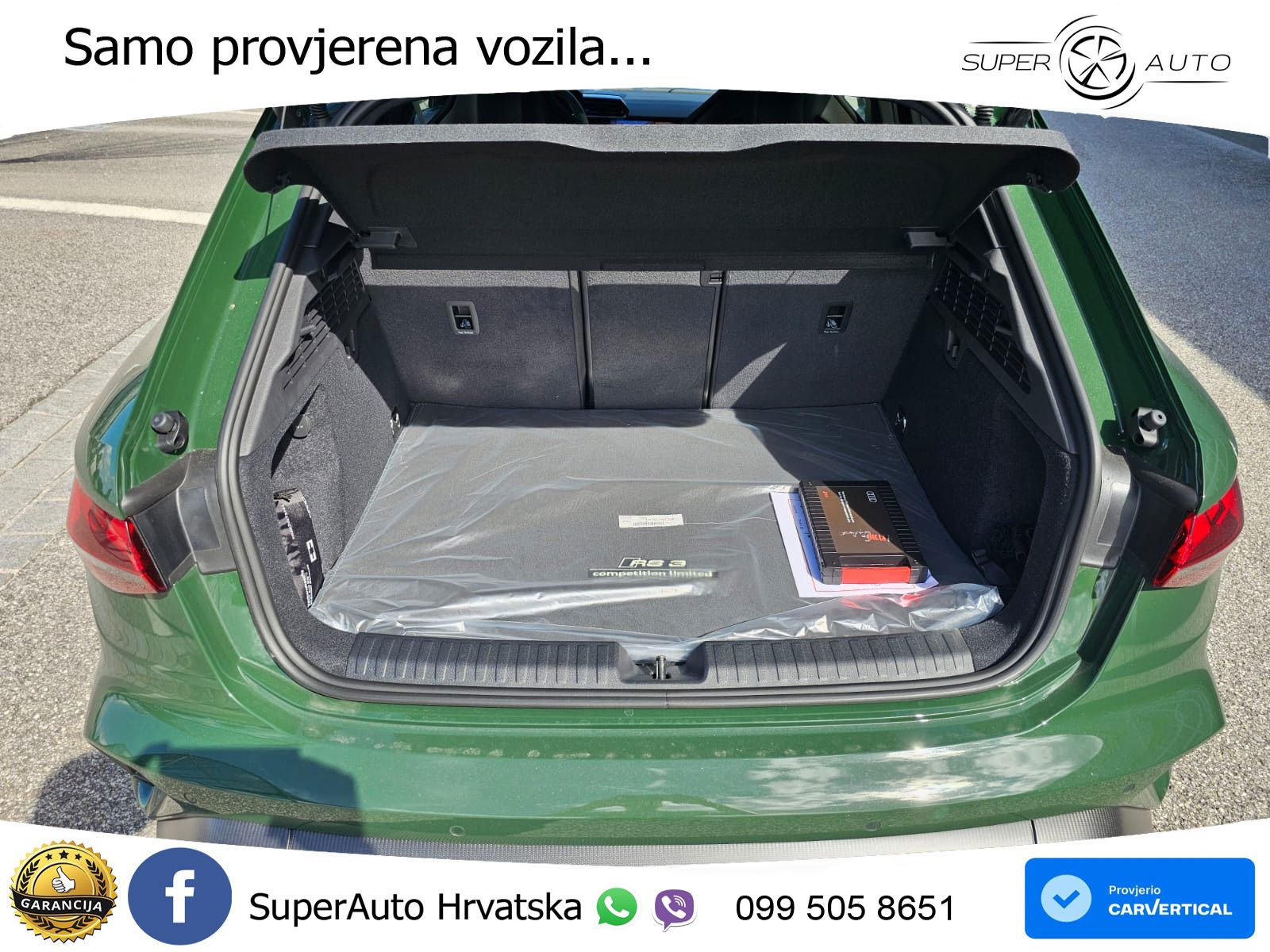Audi RS3 Sedan 2.5 TFSI (400 KS) quattro S tronic LED+GR SJED+ACC