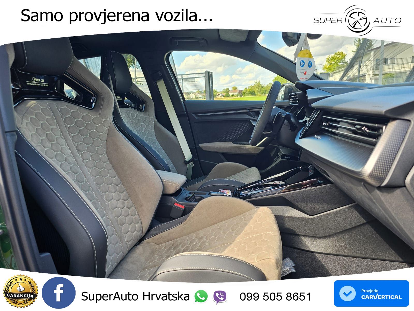 Audi RS3 Sedan 2.5 TFSI (400 KS) quattro S tronic LED+GR SJED+ACC
