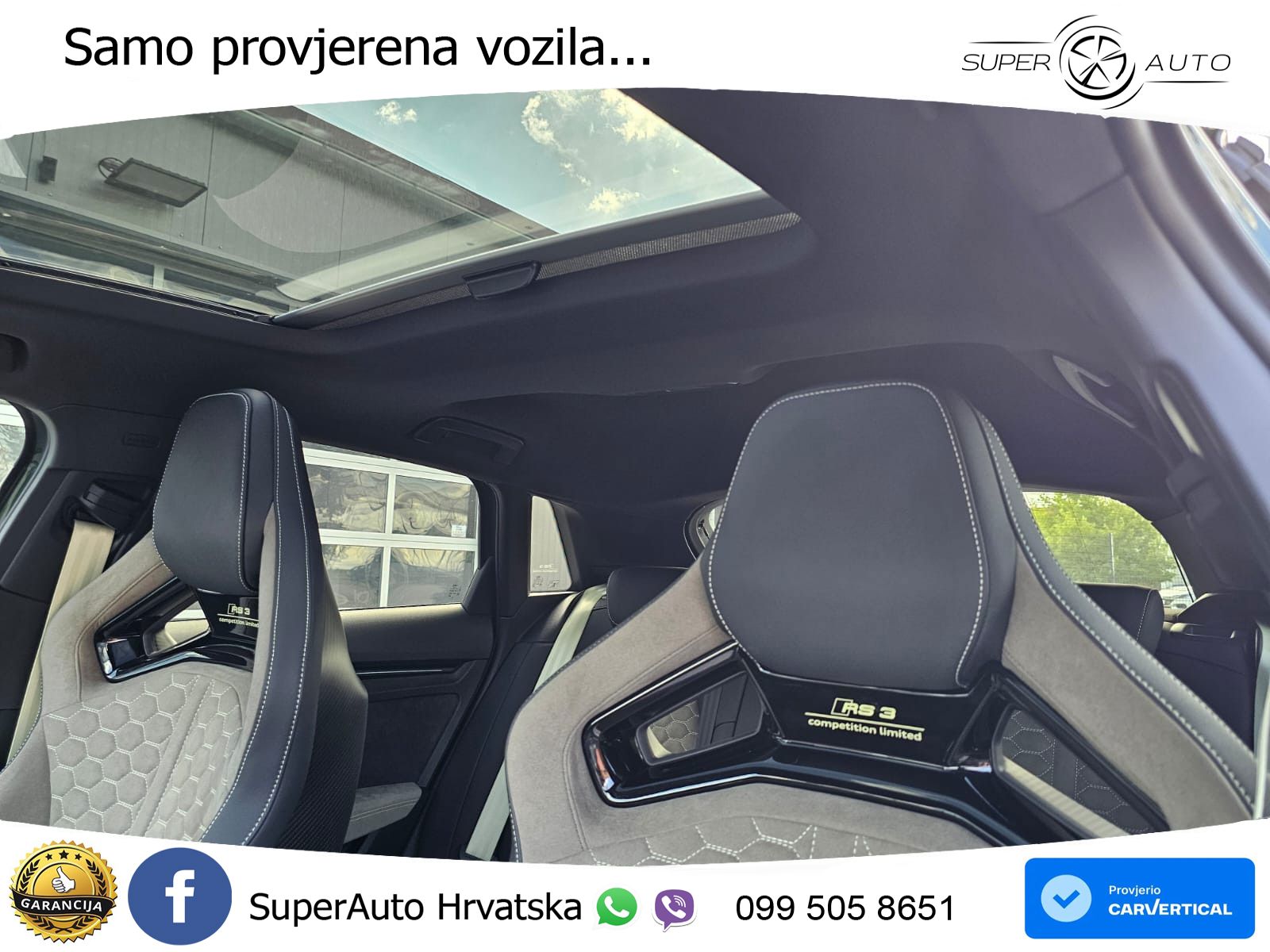 Audi RS3 Sedan 2.5 TFSI (400 KS) quattro S tronic LED+GR SJED+ACC