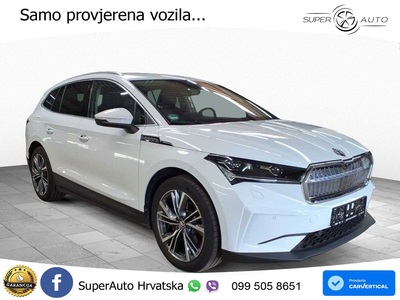 Škoda Enyaq iV 80 82 kWh (204 KS) Suite LED+GR SJED+ACC