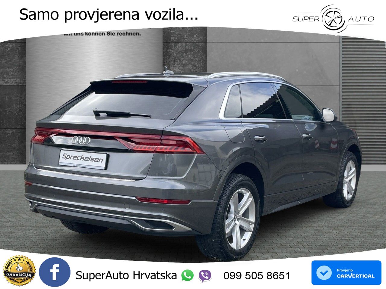 Audi Q8 50 TDI V6 (286 KS) quattro Tiptronic