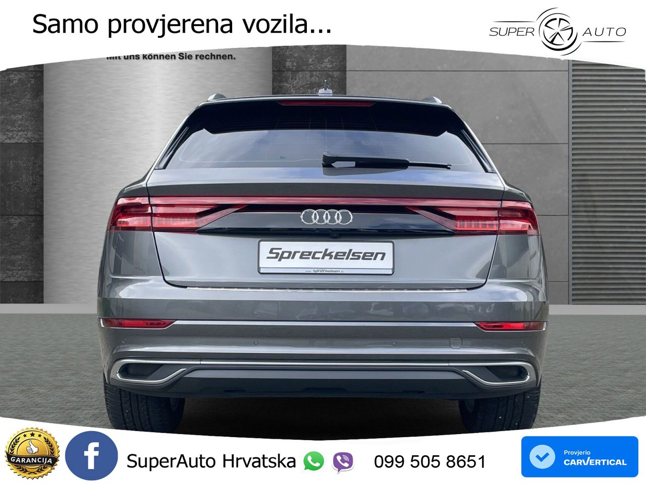 Audi Q8 50 TDI V6 (286 KS) quattro Tiptronic
