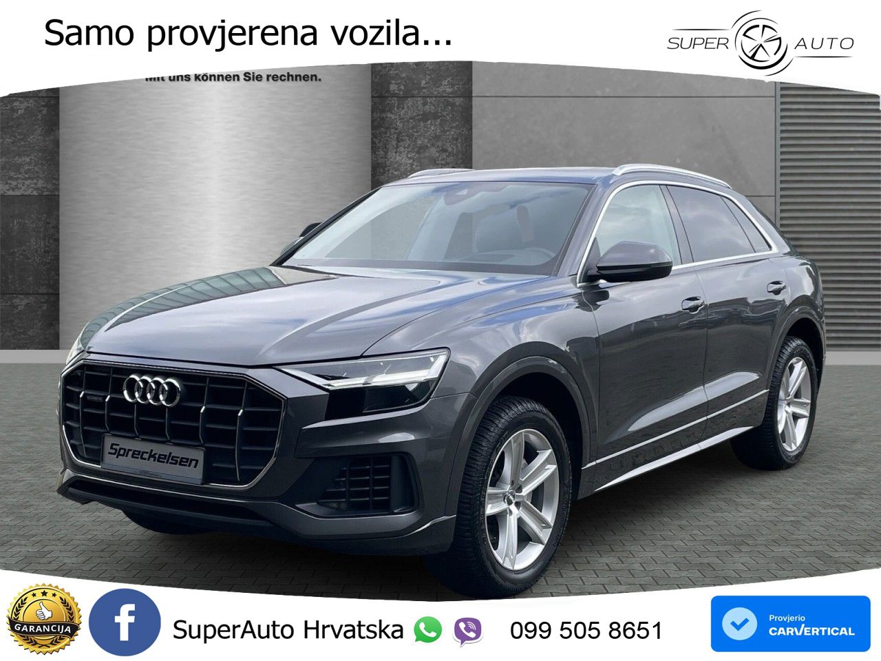 Audi Q8 50 TDI V6 (286 KS) quattro Tiptronic