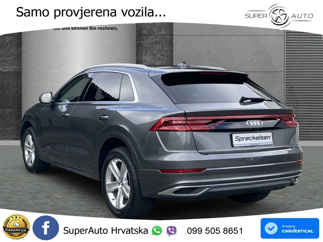 Audi Q8 50 TDI V6 (286 KS) quattro Tiptronic