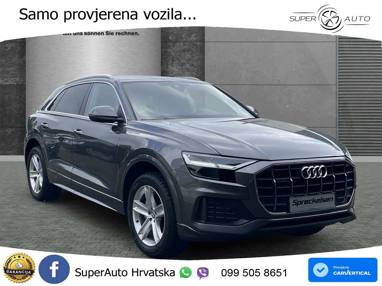 Audi Q8 50 TDI V6 (286 KS) quattro Tiptronic