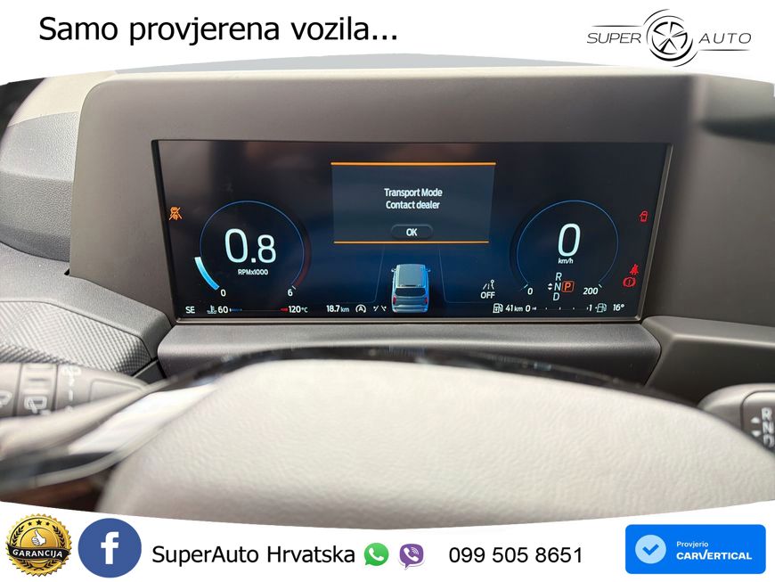 Ford Transit 136 KS LED+ACC