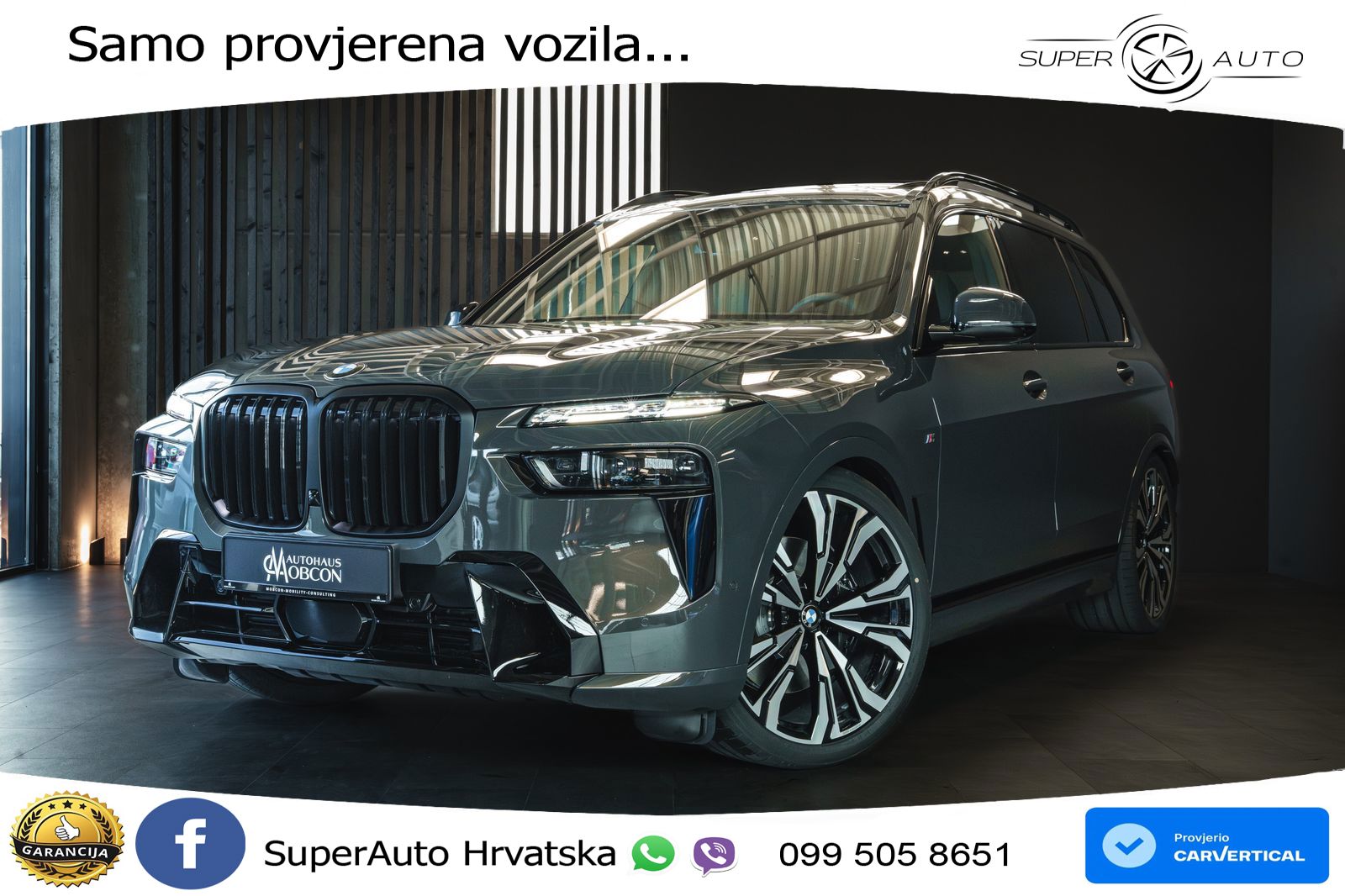 BMW X7 40d (352 KS) xDrive Steptronic M Sport LED+GR SJED+ACC