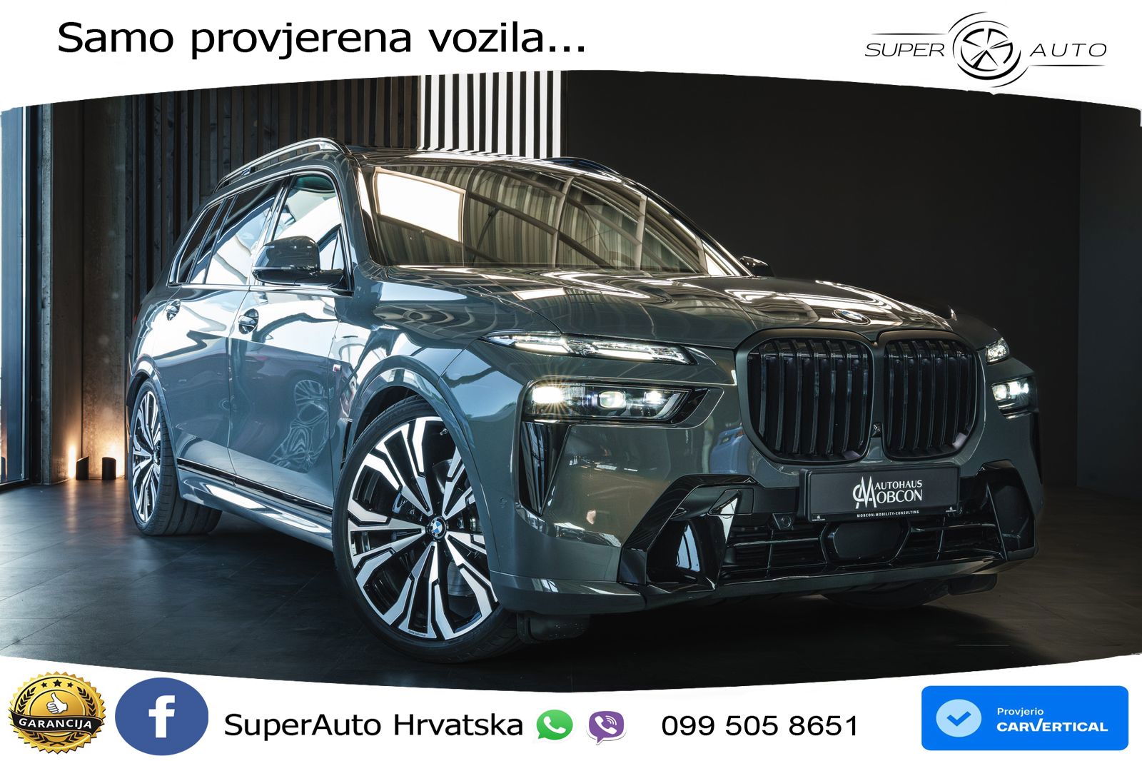 BMW X7 40d (352 KS) xDrive Steptronic M Sport LED+GR SJED+ACC
