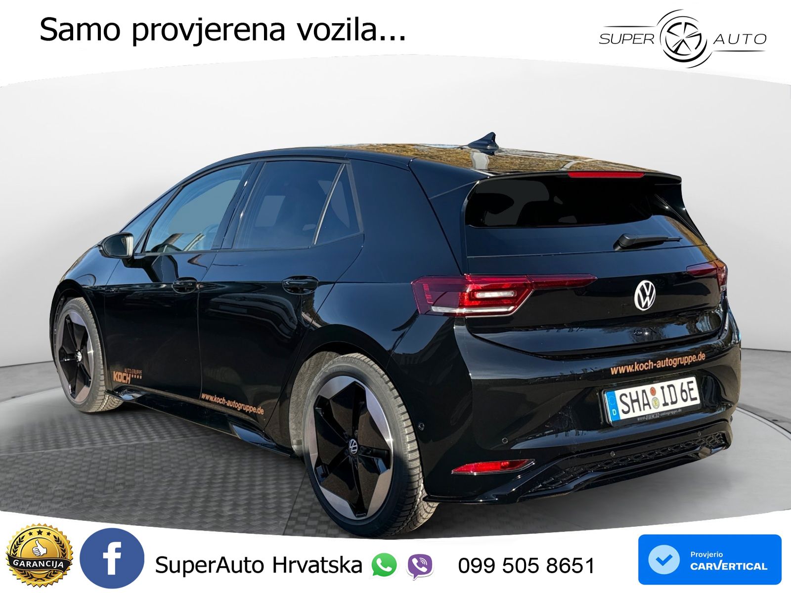 Volkswagen ID.3 GTX Performance 84 kWh (326 KS)