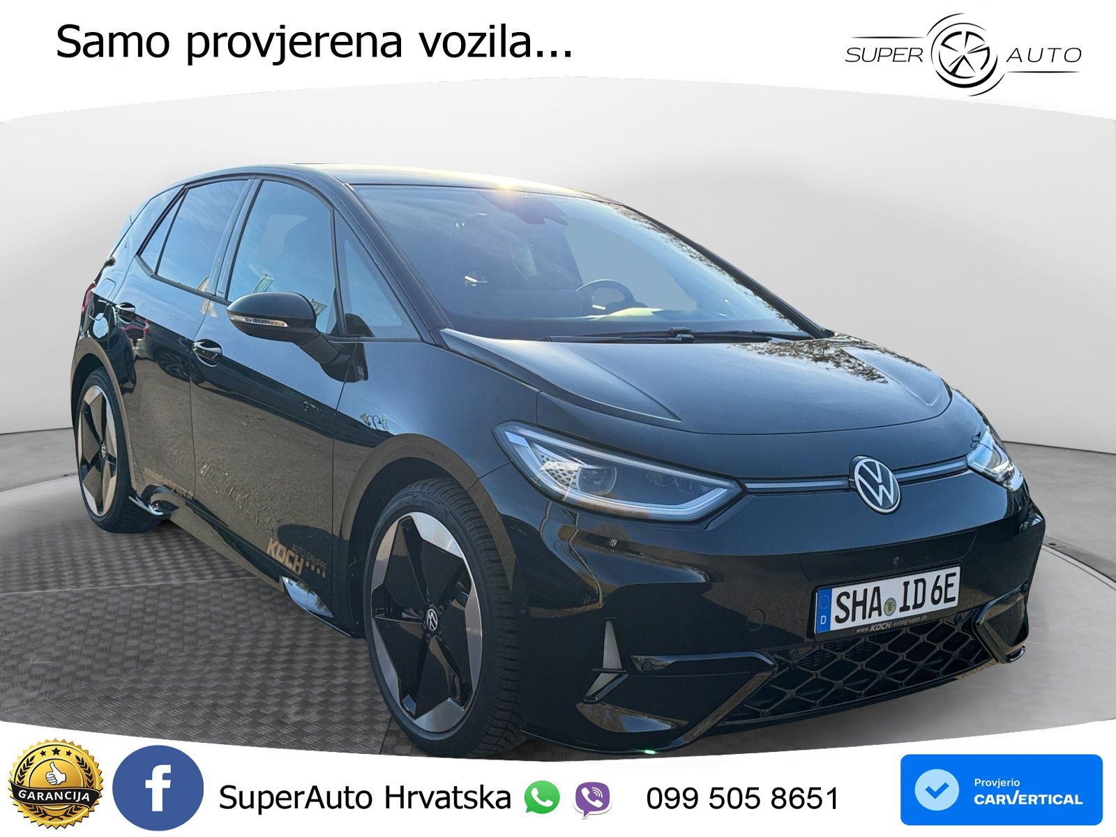 Volkswagen ID.3 GTX Performance 84 kWh (326 KS)