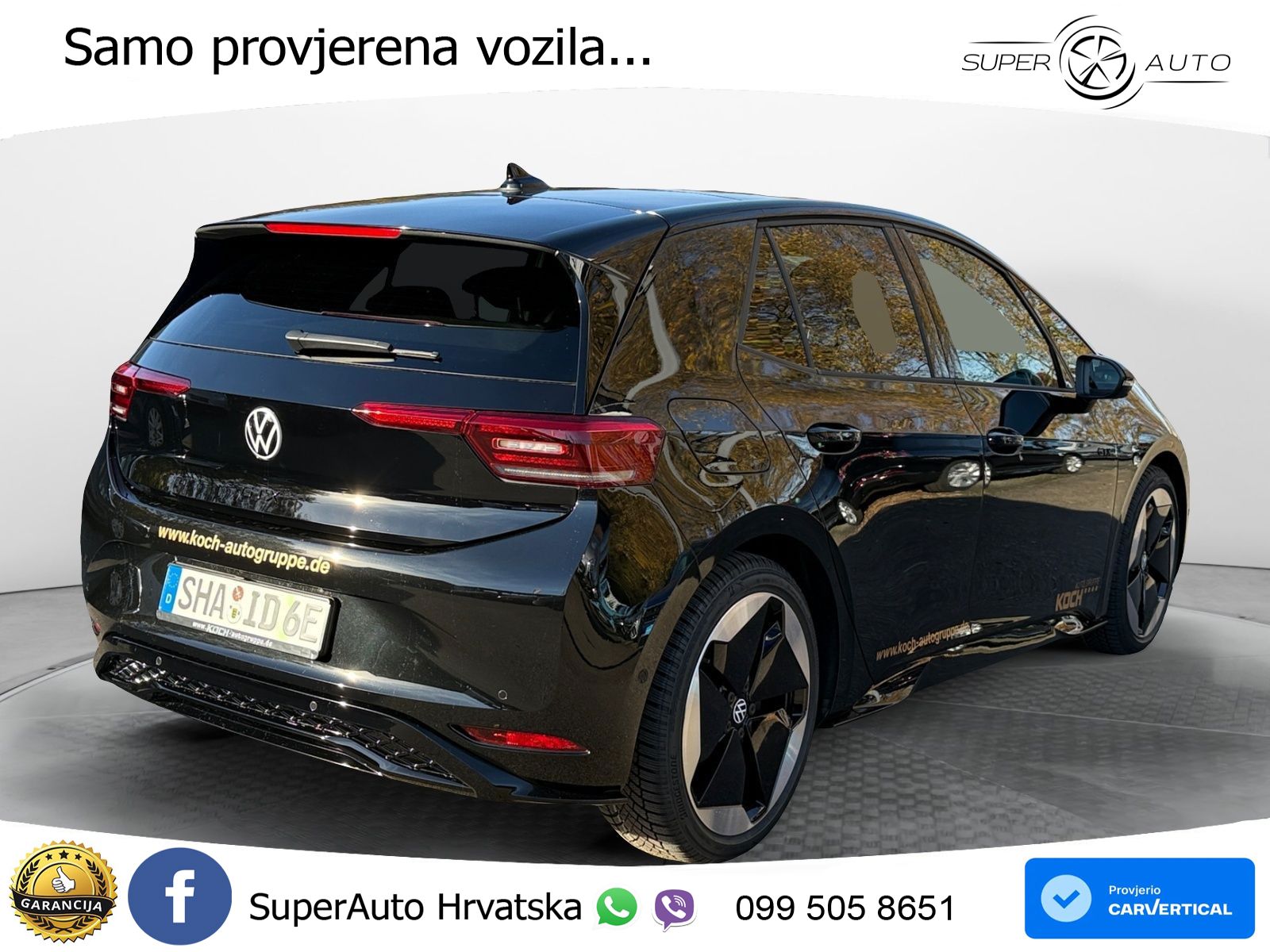 Volkswagen ID.3 GTX Performance 84 kWh (326 KS)