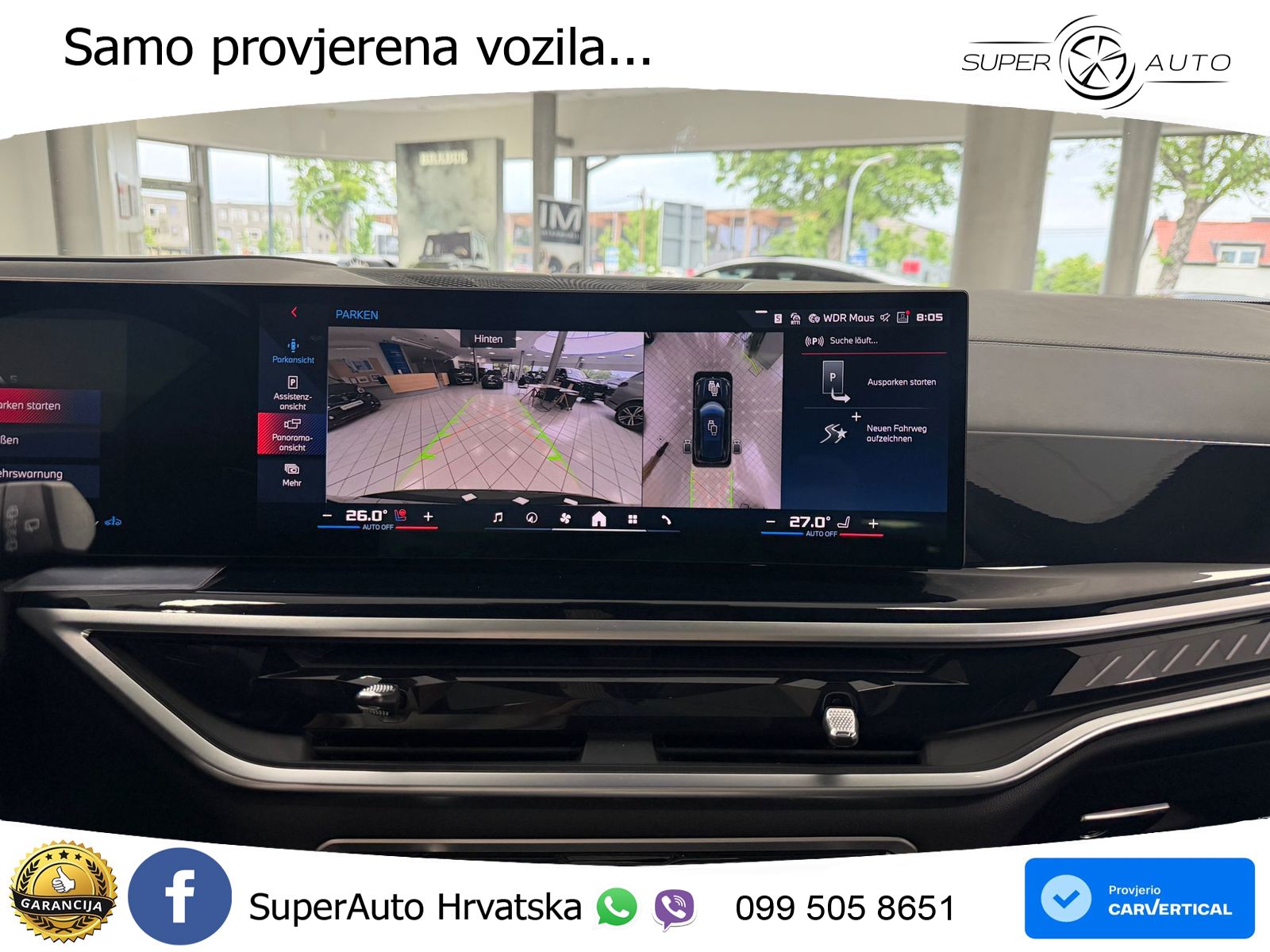 BMW X5 M60i V8 (530 KS) xDrive Steptronic ZRAČNI+ACC+GR SJED+KAM+PANO