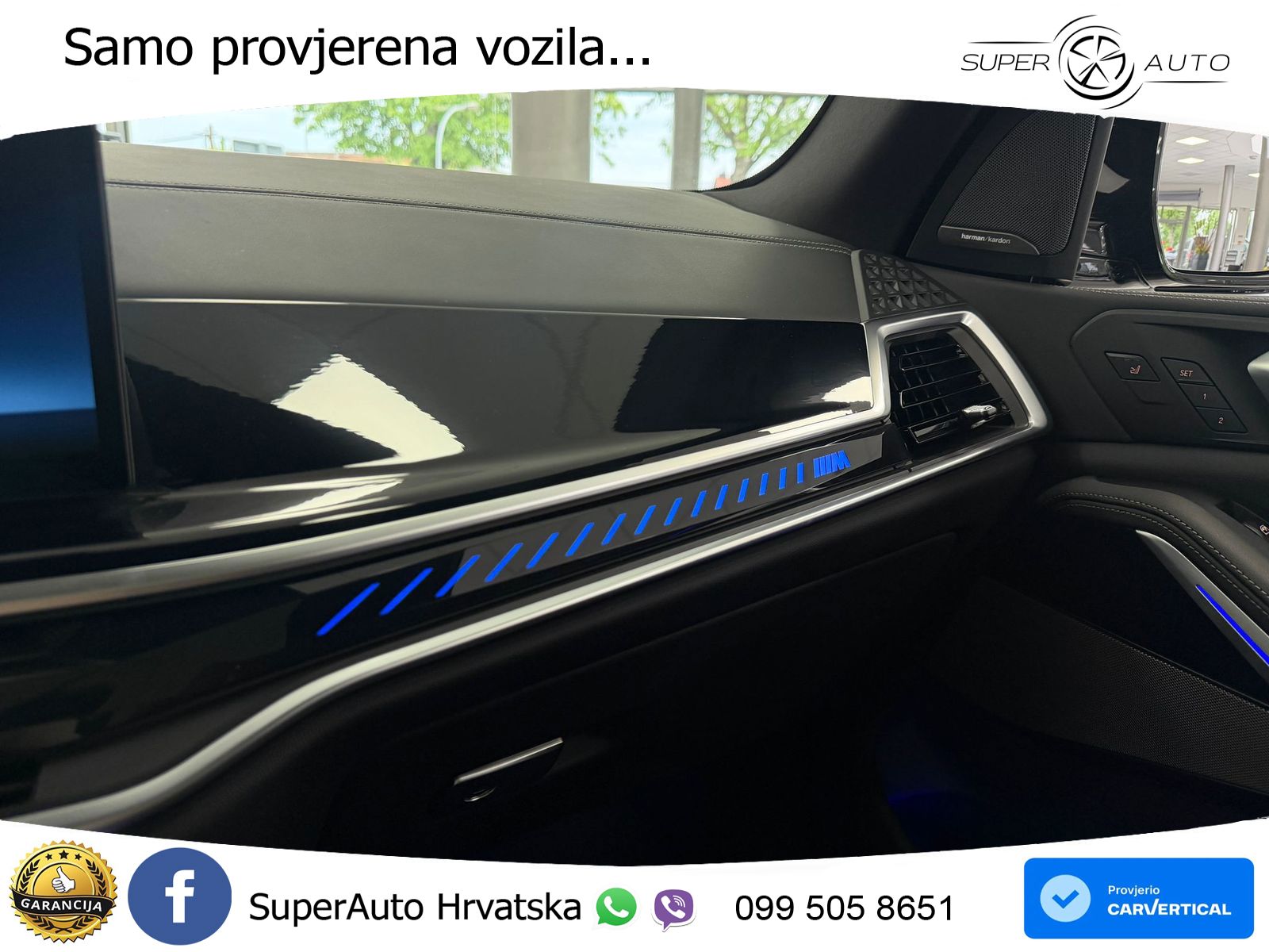 BMW X5 M60i V8 (530 KS) xDrive Steptronic ZRAČNI+ACC+GR SJED+KAM+PANO