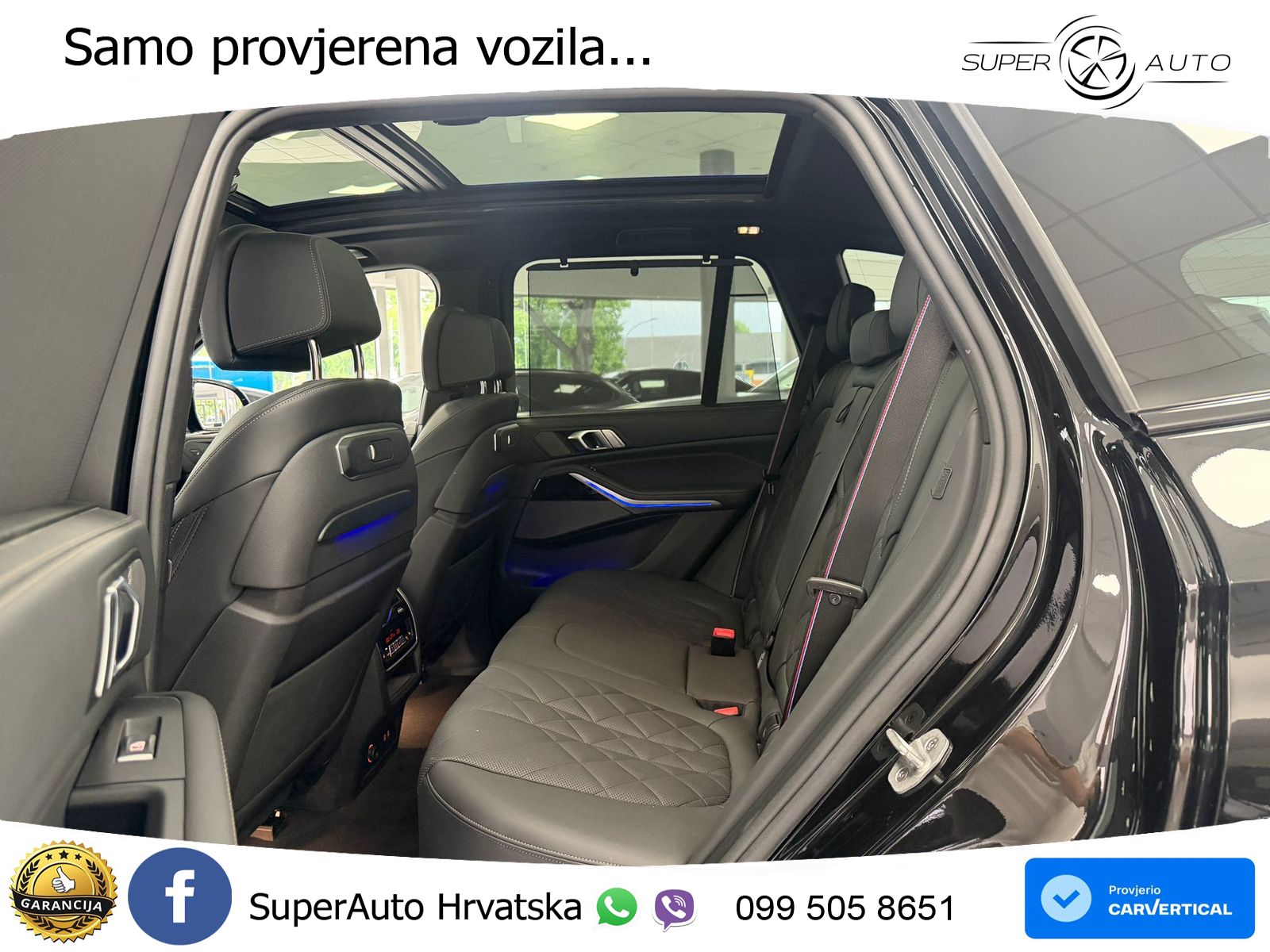 BMW X5 M60i V8 (530 KS) xDrive Steptronic ZRAČNI+ACC+GR SJED+KAM+PANO