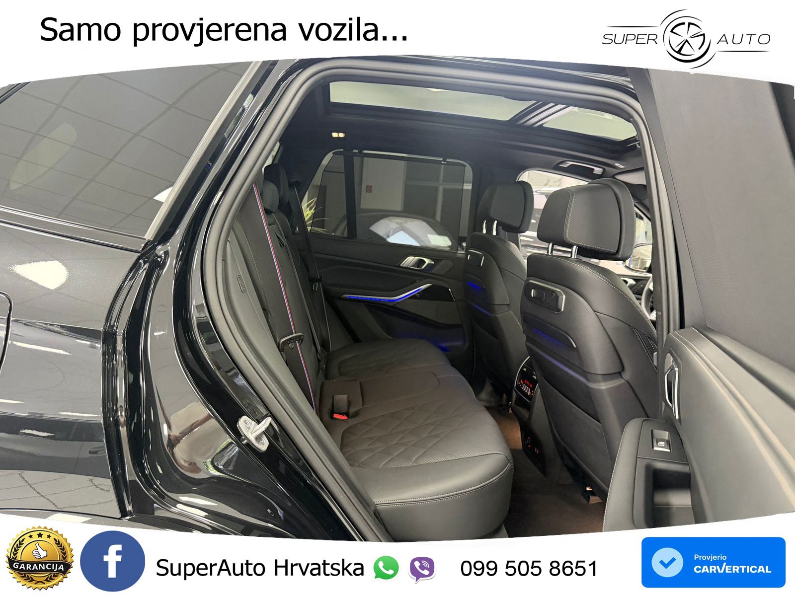 BMW X5 M60i V8 (530 KS) xDrive Steptronic ZRAČNI+ACC+GR SJED+KAM+PANO