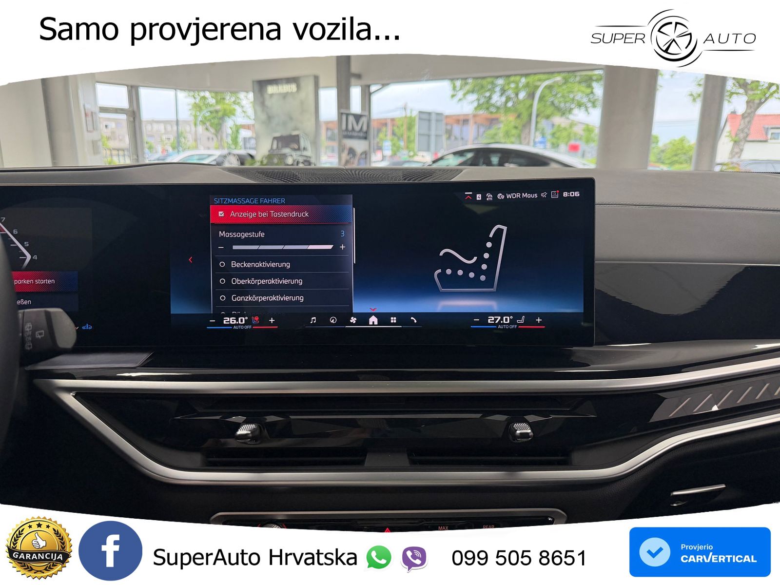 BMW X5 M60i V8 (530 KS) xDrive Steptronic ZRAČNI+ACC+GR SJED+KAM+PANO