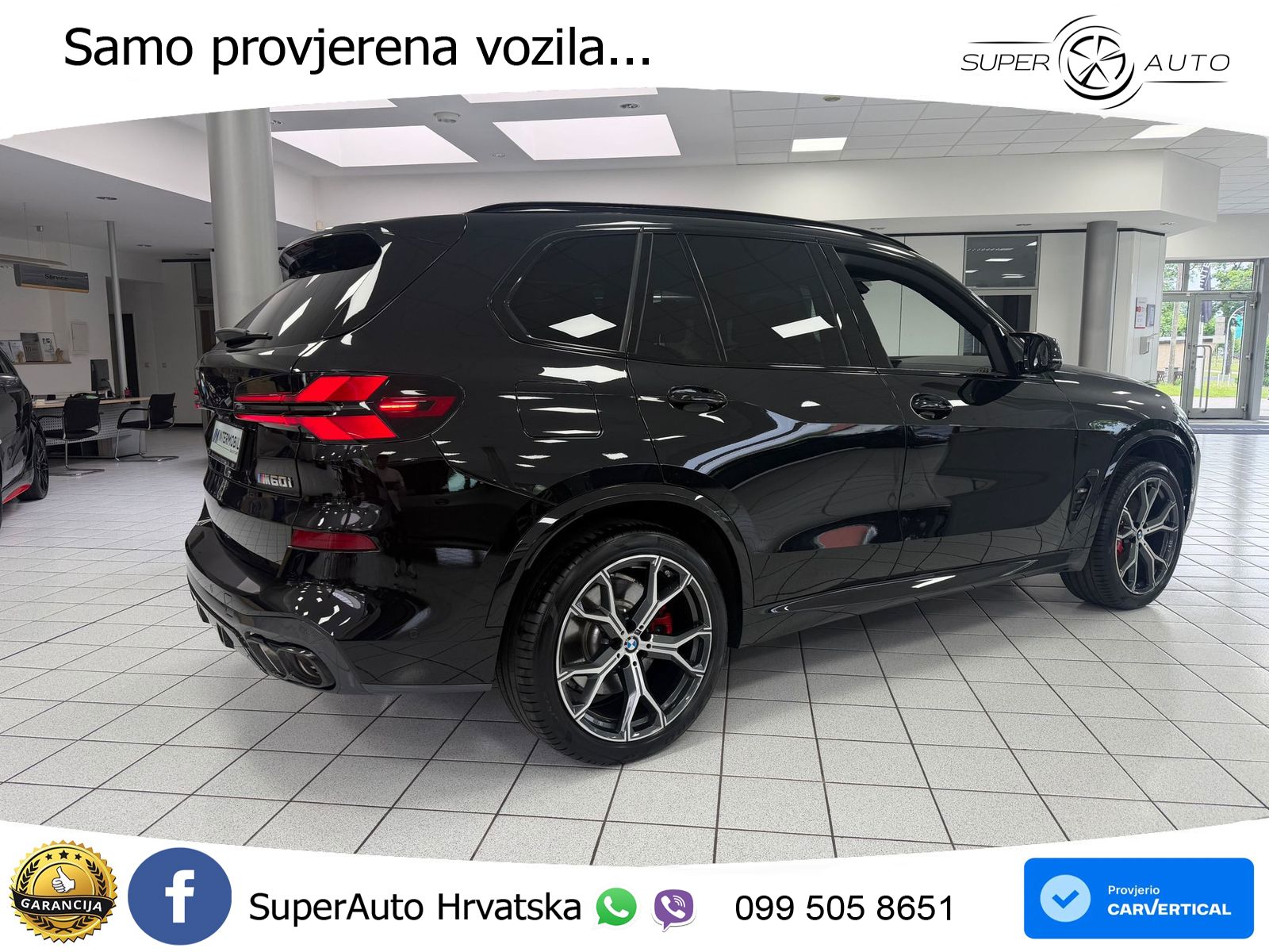 BMW X5 M60i V8 (530 KS) xDrive Steptronic ZRAČNI+ACC+GR SJED+KAM+PANO