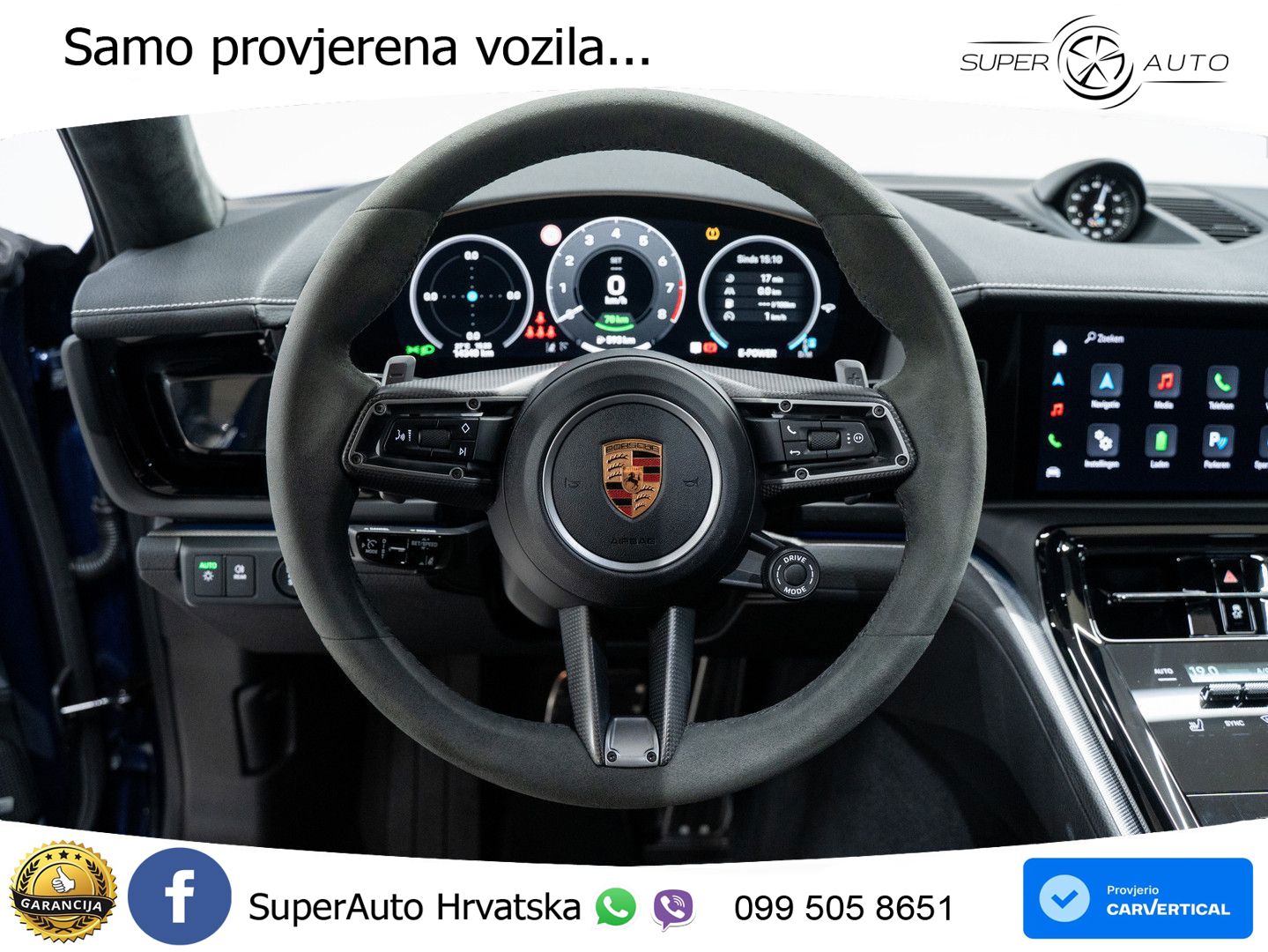 Porsche Panamera 4S 2.9 V6 (544 KS) E-Hybrid PDK LED+GR SJED+ACC