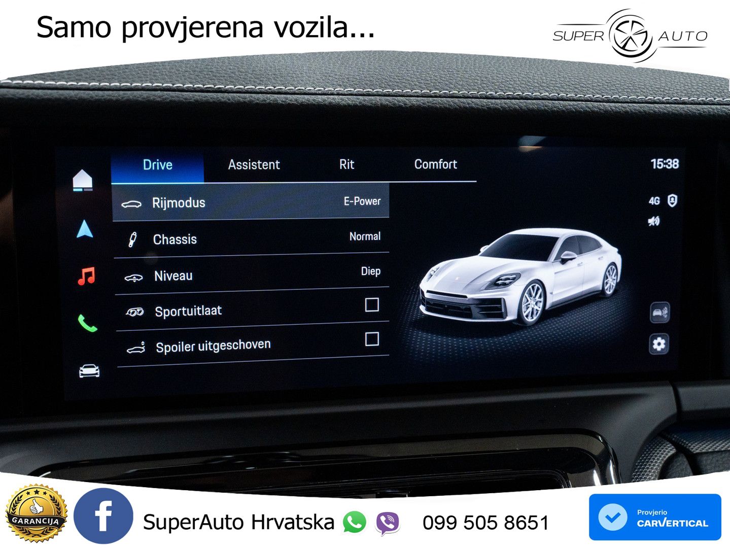 Porsche Panamera 4S 2.9 V6 (544 KS) E-Hybrid PDK LED+GR SJED+ACC