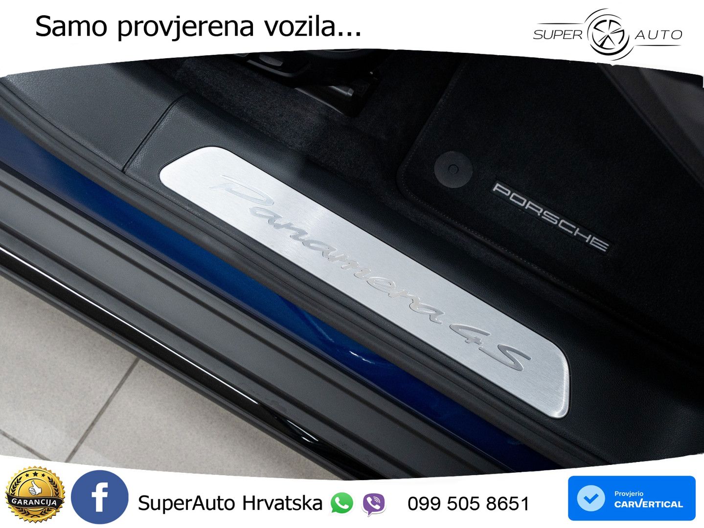 Porsche Panamera 4S 2.9 V6 (544 KS) E-Hybrid PDK LED+GR SJED+ACC