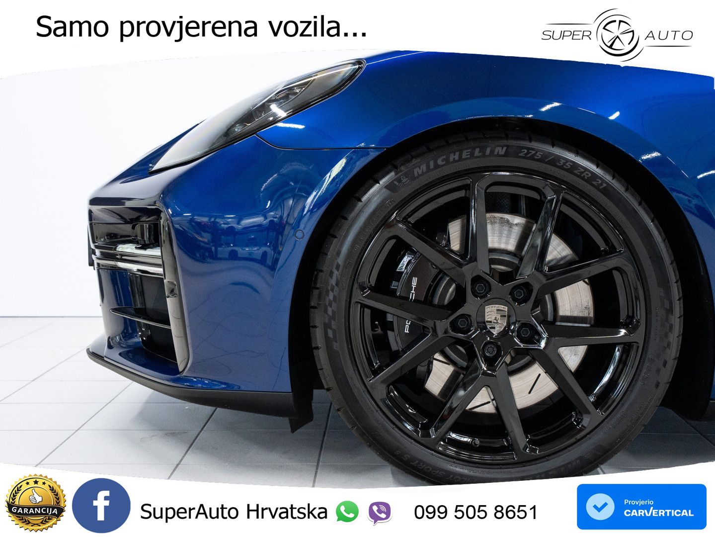 Porsche Panamera 4S 2.9 V6 (544 KS) E-Hybrid PDK LED+GR SJED+ACC