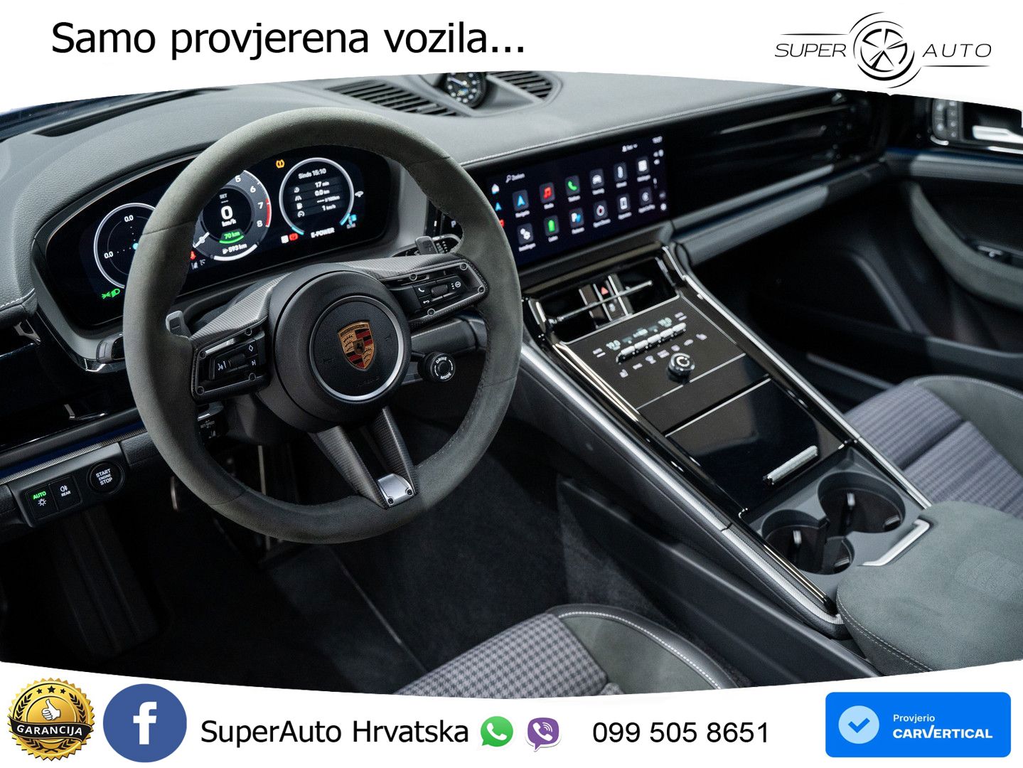Porsche Panamera 4S 2.9 V6 (544 KS) E-Hybrid PDK LED+GR SJED+ACC