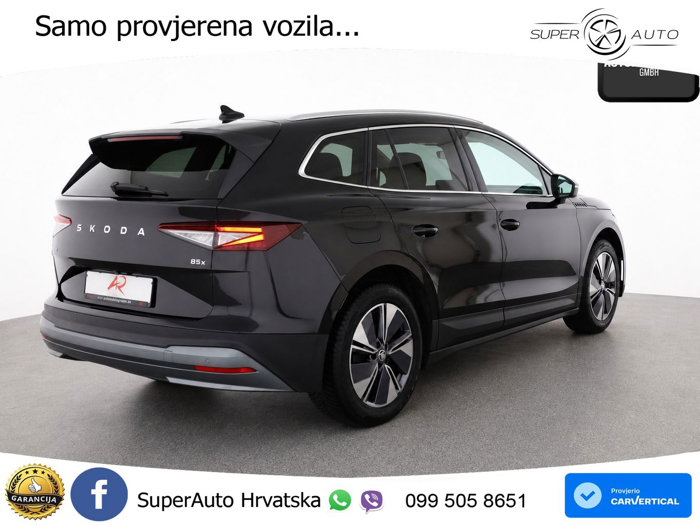 Škoda Enyaq iV 85x 82 kWh (286 KS) AWD
