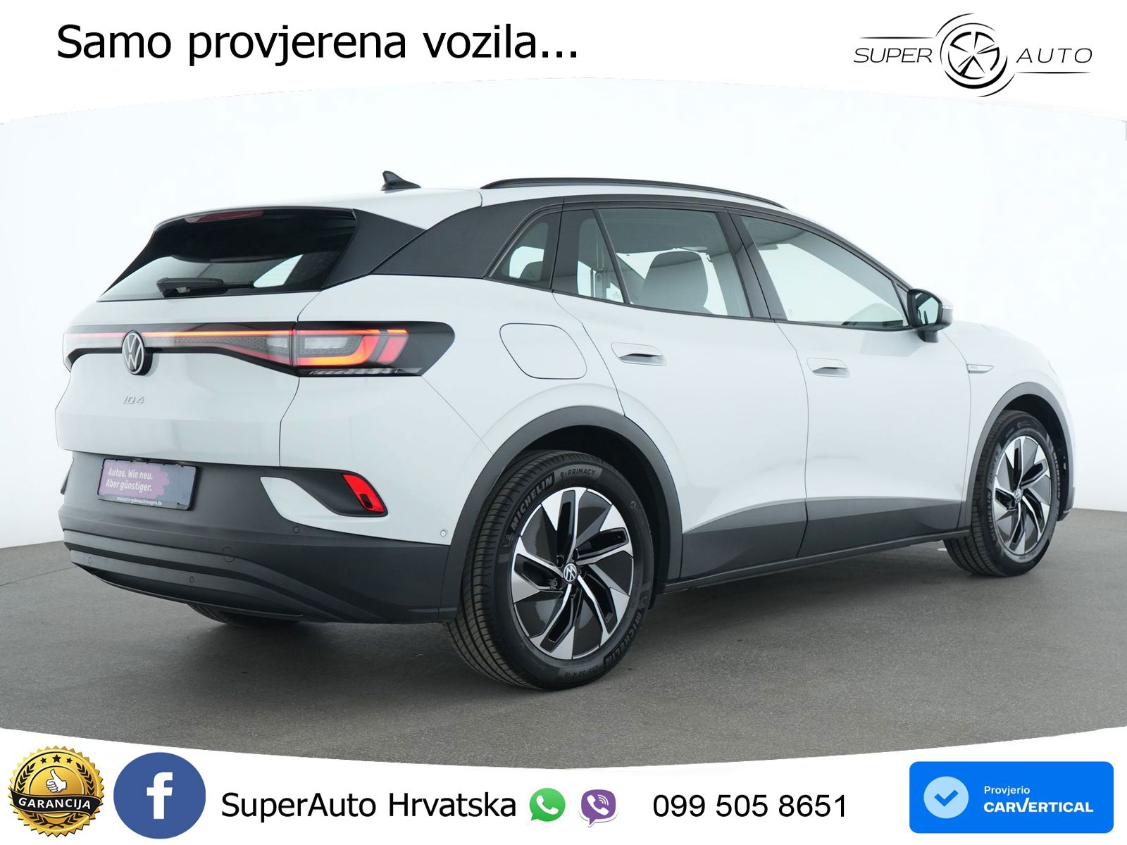 Volkswagen ID.4 Pro Performance 82 kWh (204 KS)