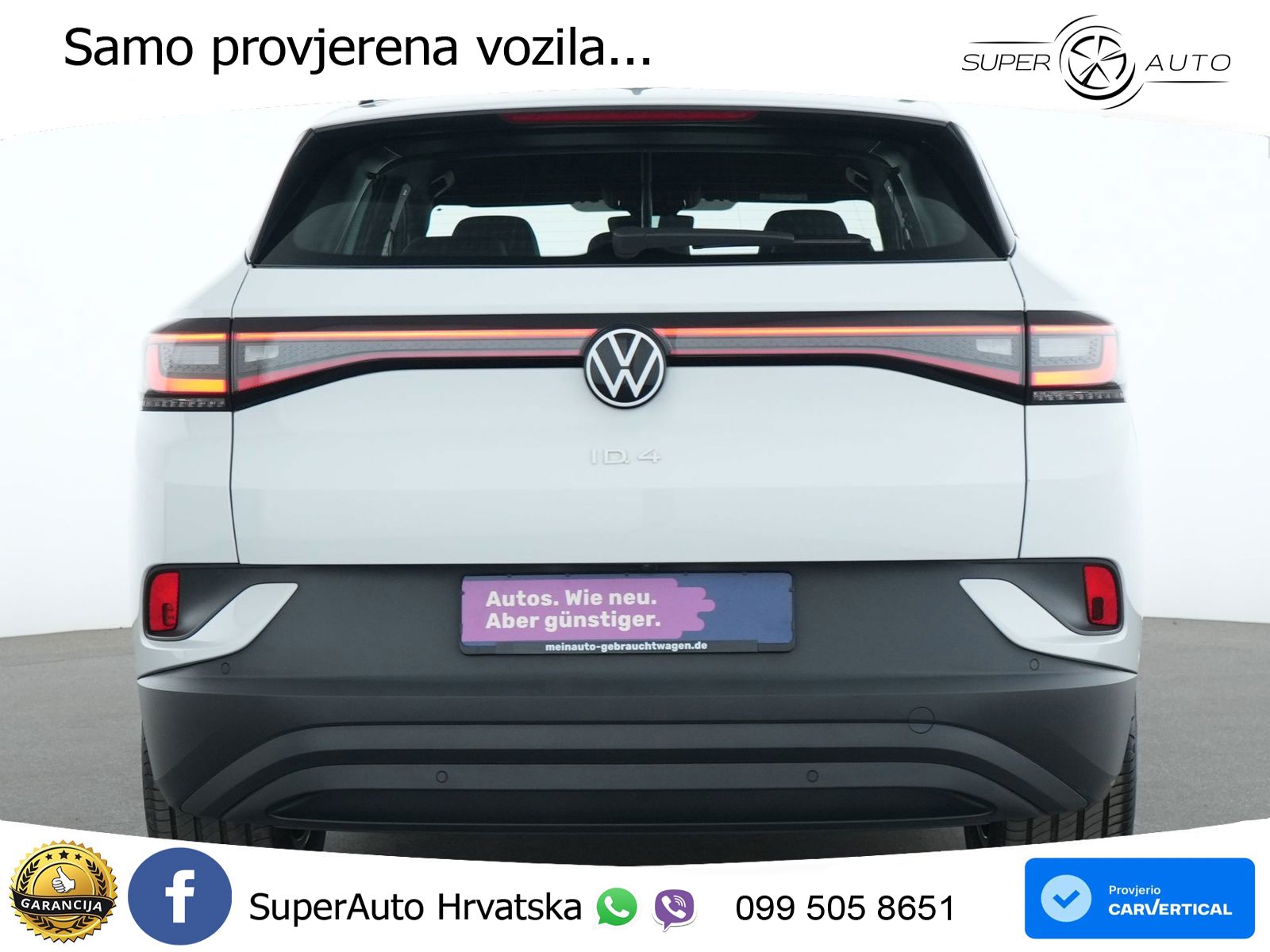 Volkswagen ID.4 Pro Performance 82 kWh (204 KS)
