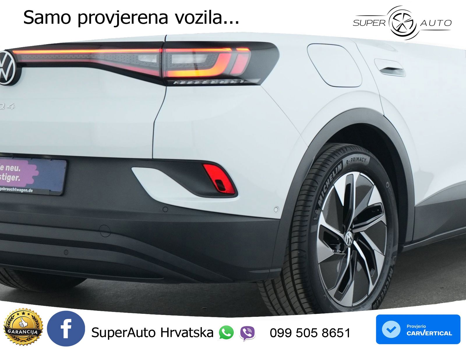 Volkswagen ID.4 Pro Performance 82 kWh (204 KS)
