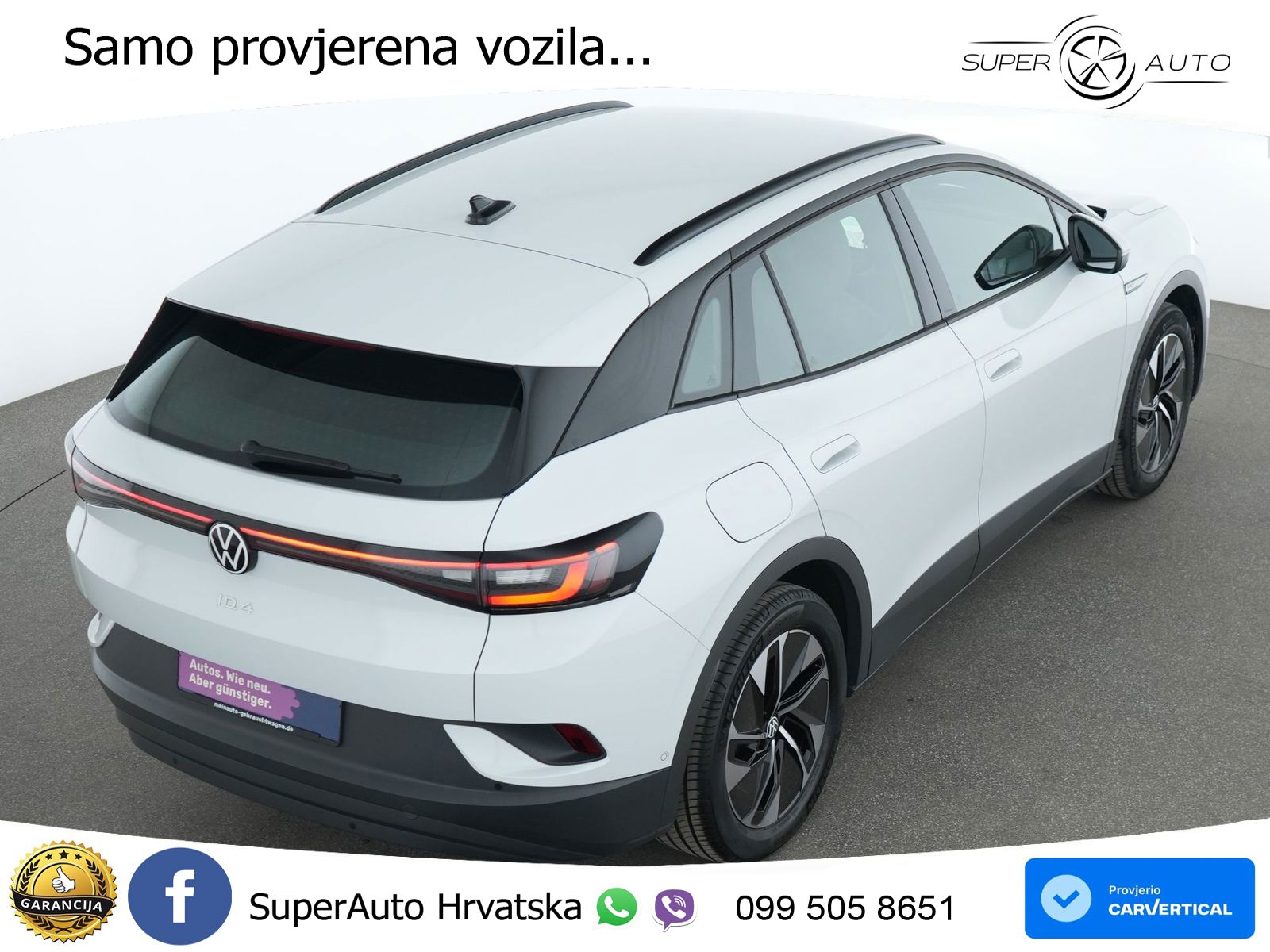 Volkswagen ID.4 Pro Performance 82 kWh (204 KS)