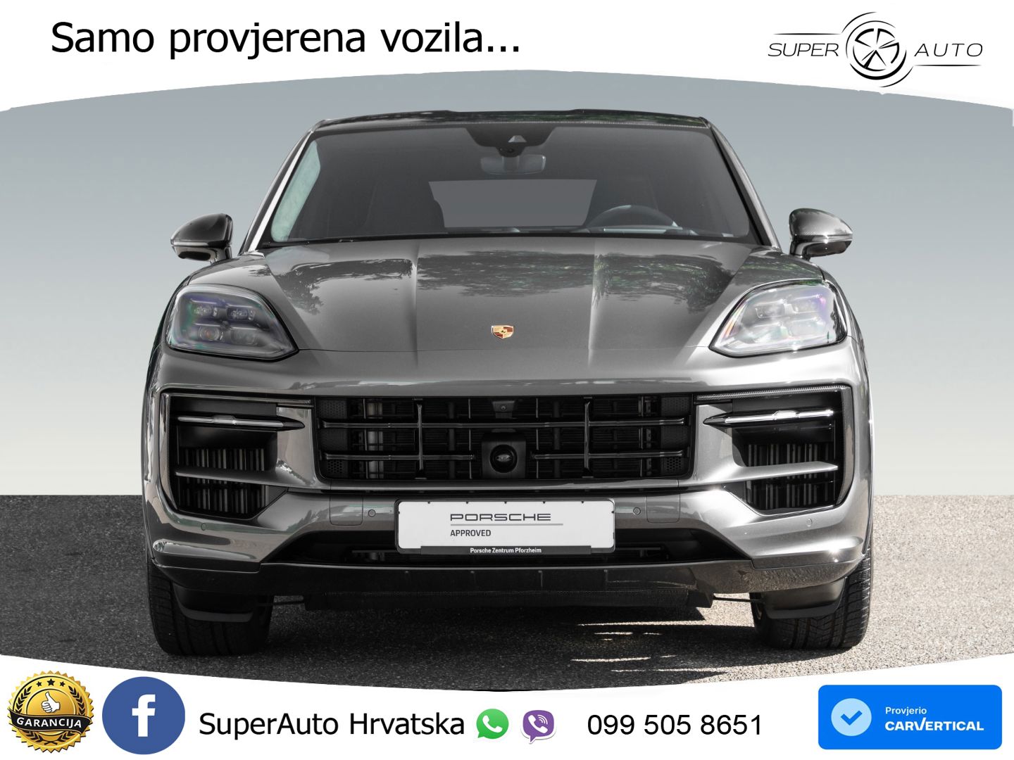 Porsche Cayenne Coupe S 3.0 V6 (519 KS) E-Hybrid Tiptronic S LED+GR SJED+ACC