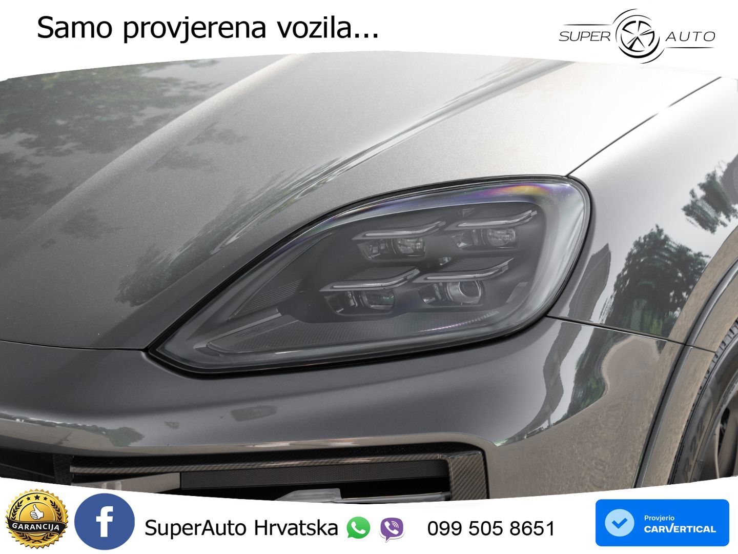 Porsche Cayenne Coupe S 3.0 V6 (519 KS) E-Hybrid Tiptronic S LED+GR SJED+ACC
