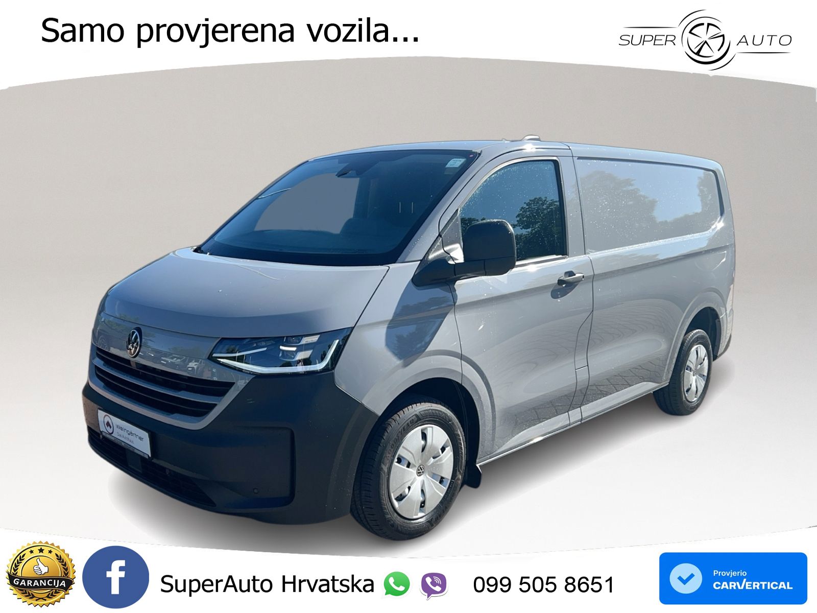 VW Transporter 150 KS LED+GR SJED+ACC