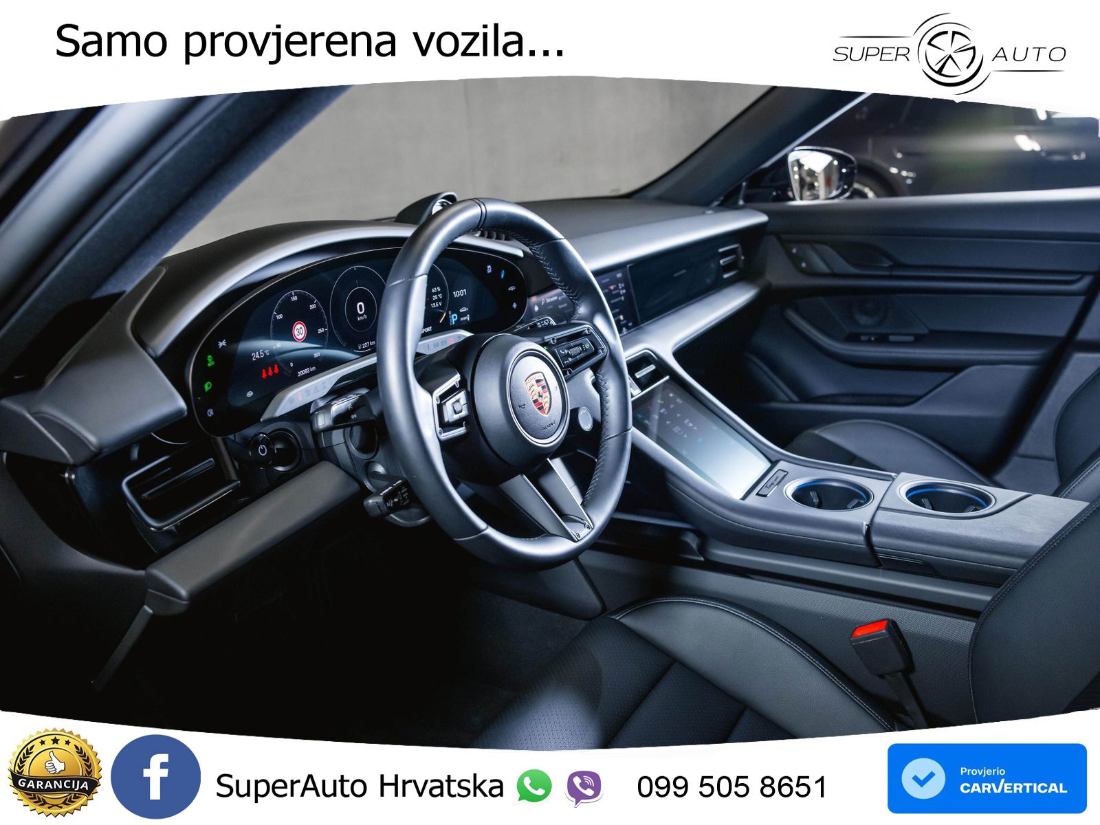 Porsche Taycan Sport Turismo Performance Plus 93.4 kWh (476 KS)