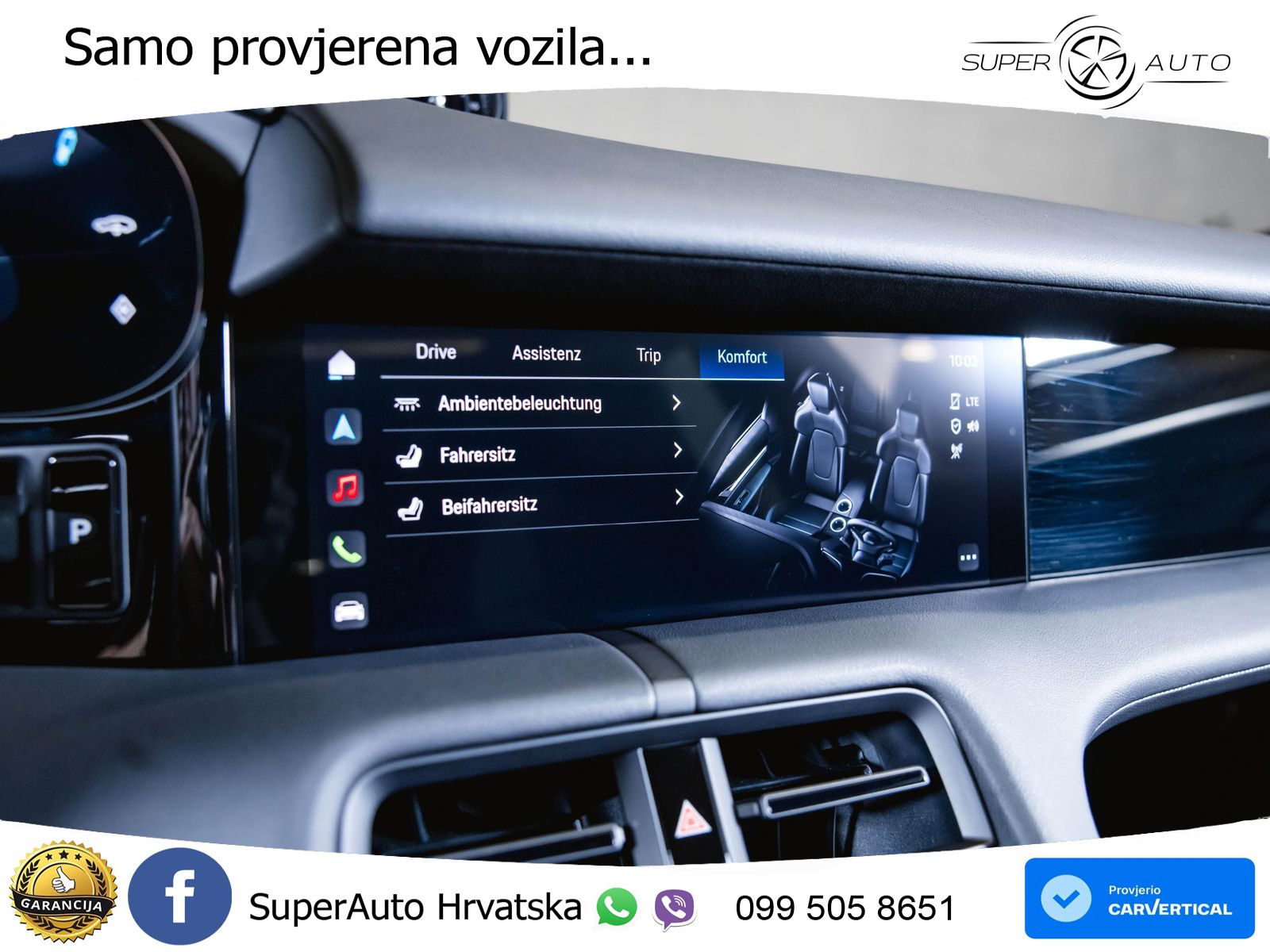 Porsche Taycan Sport Turismo Performance Plus 93.4 kWh (476 KS)