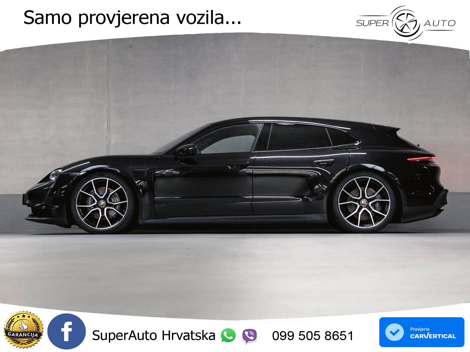 Porsche Taycan Sport Turismo Performance Plus 93.4 kWh (476 KS)