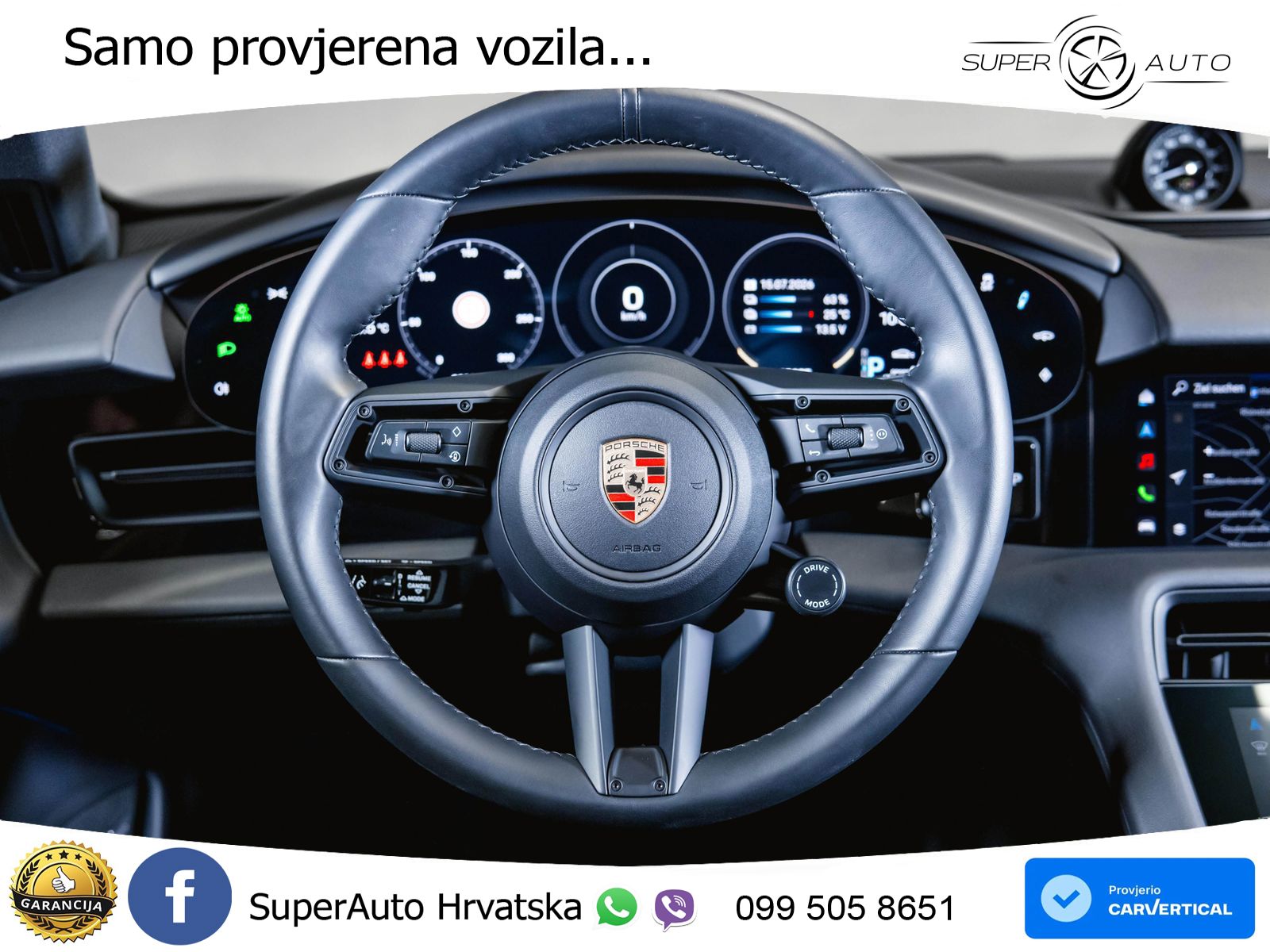 Porsche Taycan Sport Turismo Performance Plus 93.4 kWh (476 KS)