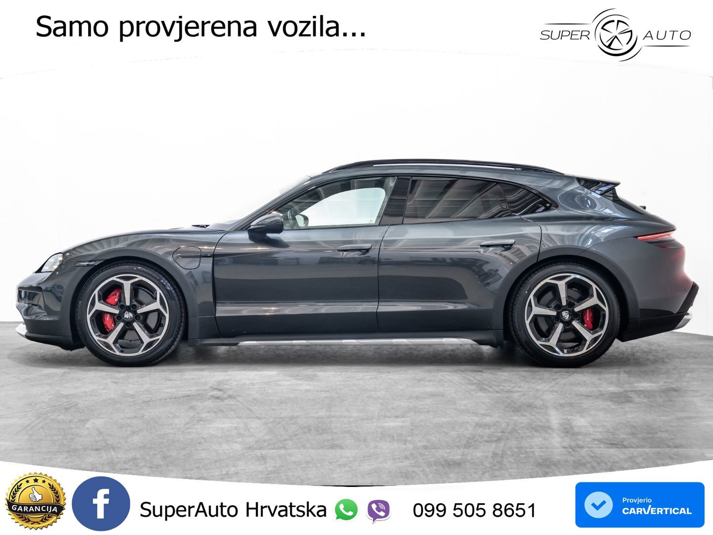 Porsche Taycan Cross Turismo 4S 105 kWh (598 KS)