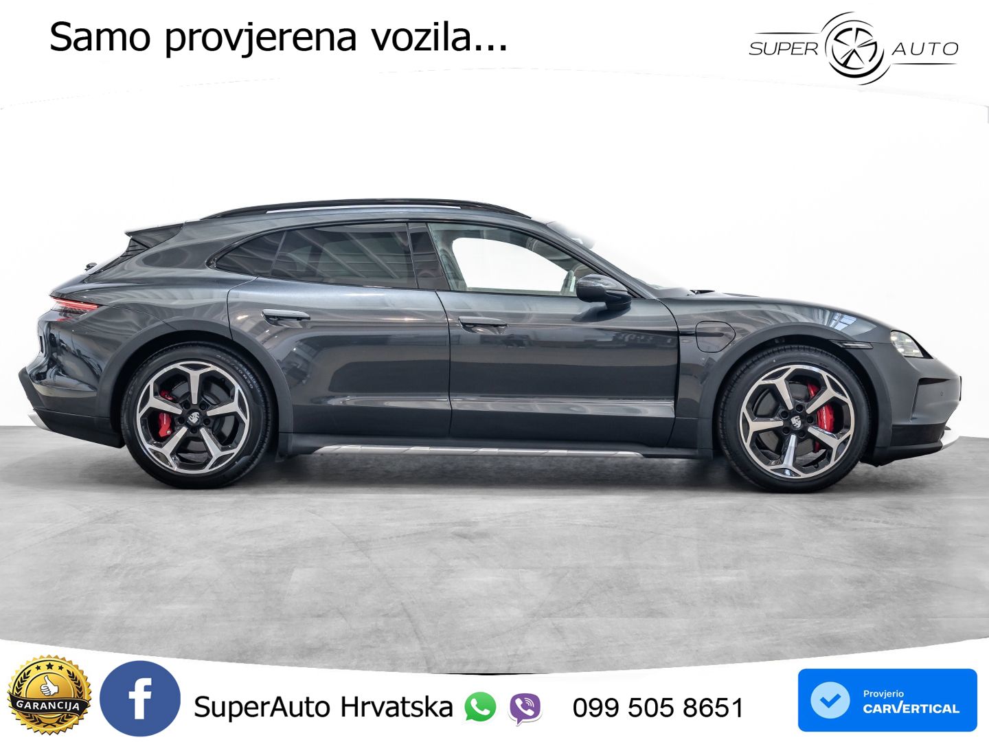 Porsche Taycan Cross Turismo 4S 105 kWh (598 KS)
