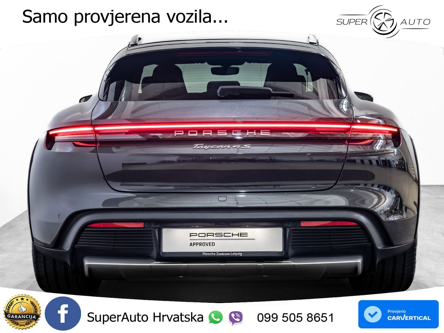 Porsche Taycan Cross Turismo 4S 105 kWh (598 KS)