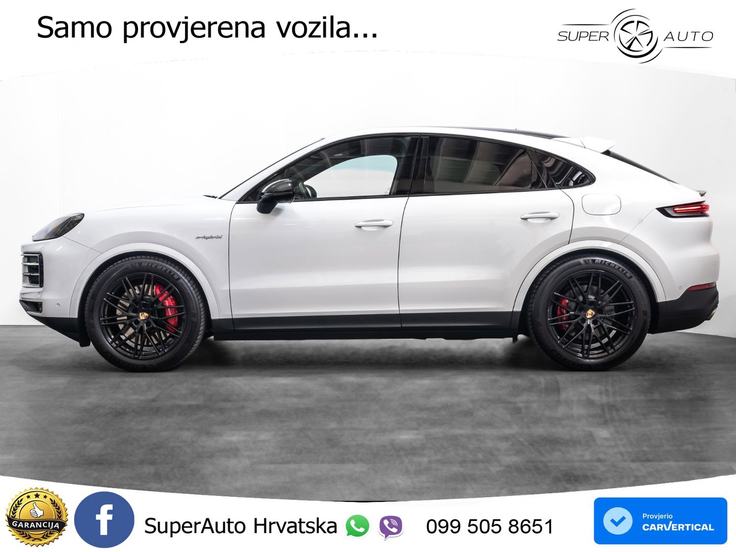 Porsche Cayenne Coupe S 3.0 V6 (519 KS) E-Hybrid Tiptronic S